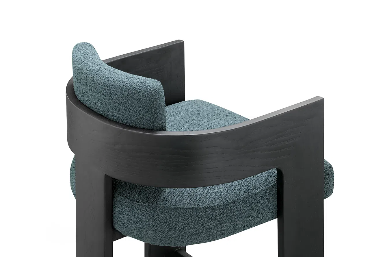 Bar chair CUFF STUDIO C Back