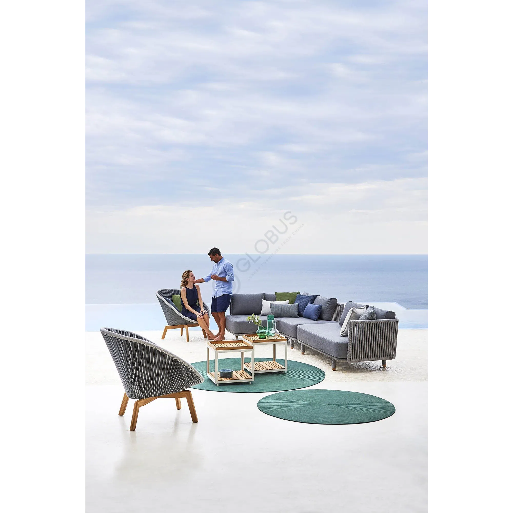 Outdoor armchair Sagaci