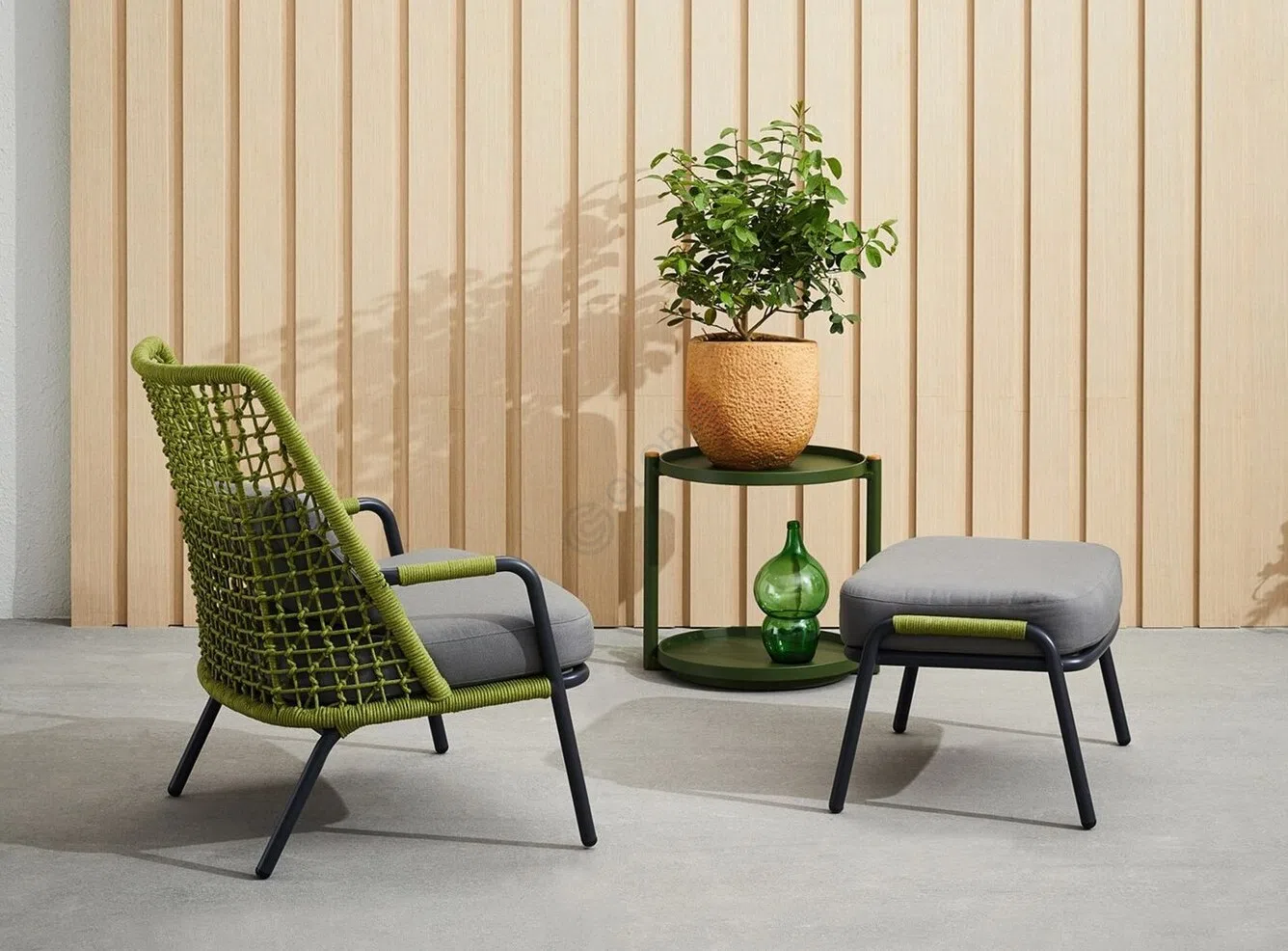 Outdoor armchair Ghino