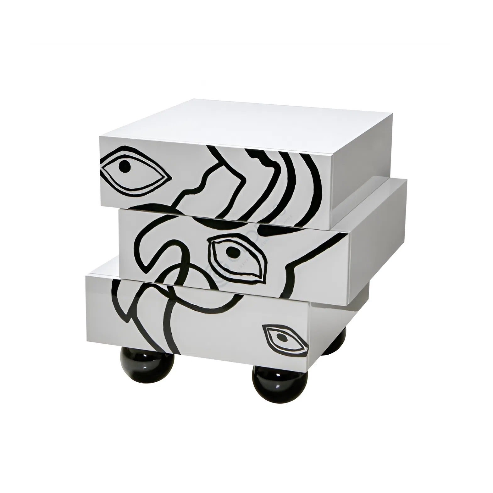 Bedside table HOMMES STUDIO Tribal