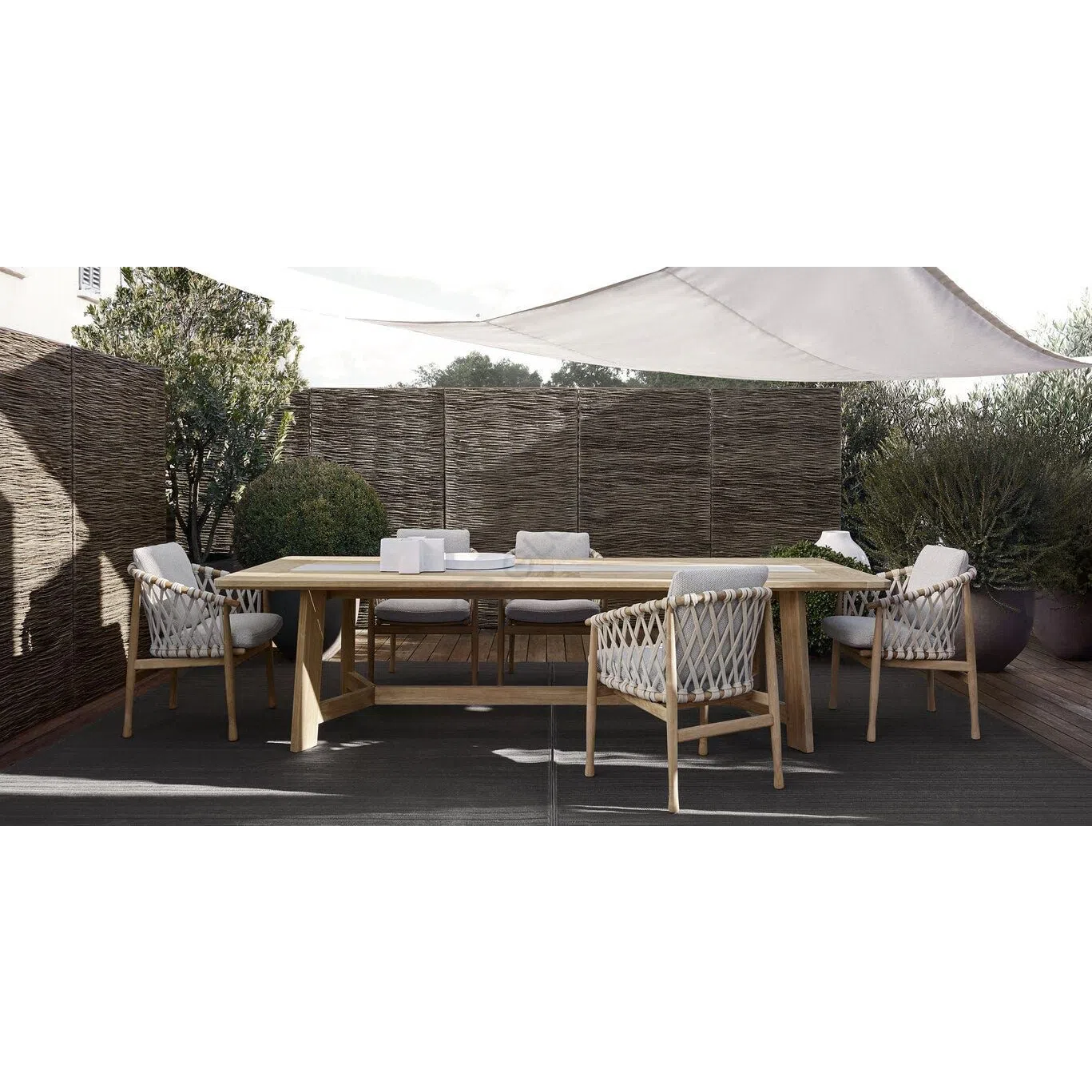 Уличный обеденный стол B&B ITALIA Ginestra