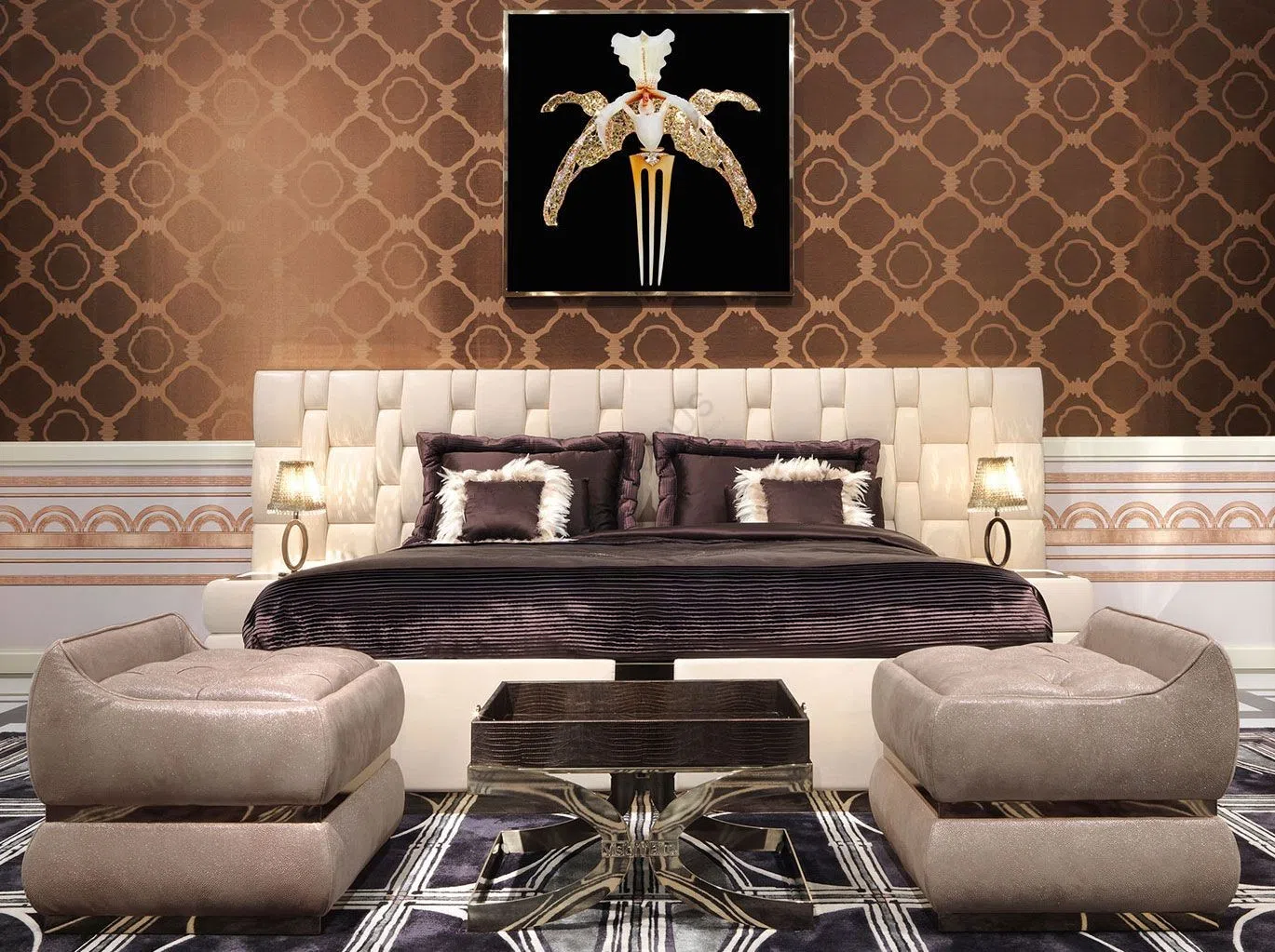 Bed VISIONNAIRE Perkins