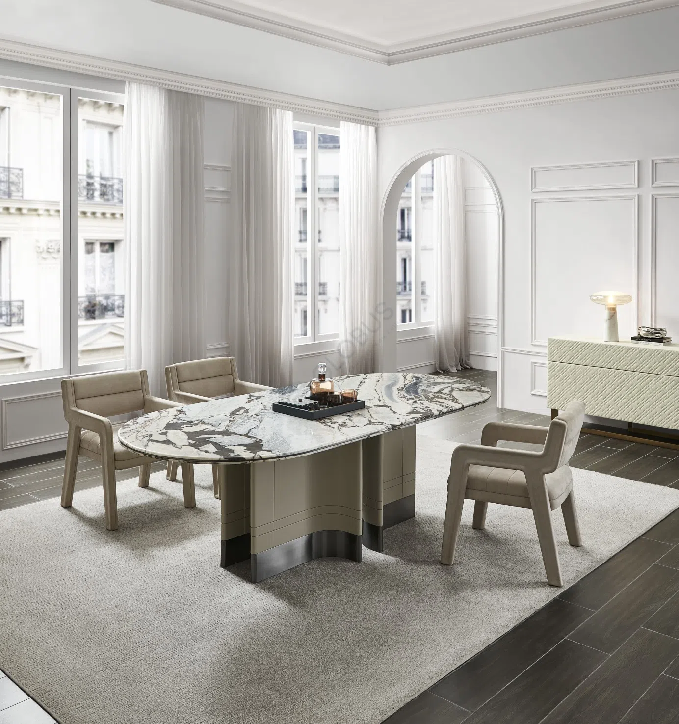 Dining chair CORNELIO CAPPELLINI Evelyn