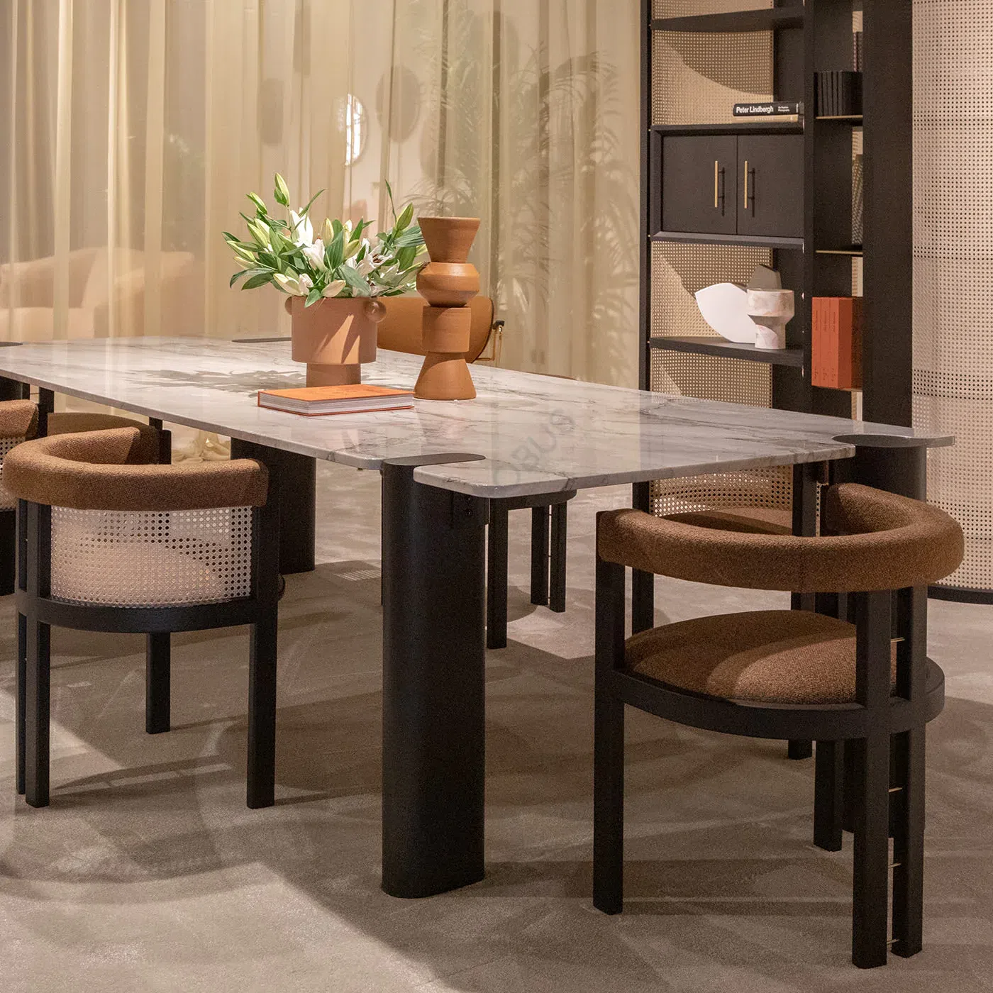 Dining chair BLACK TIE Kumiko