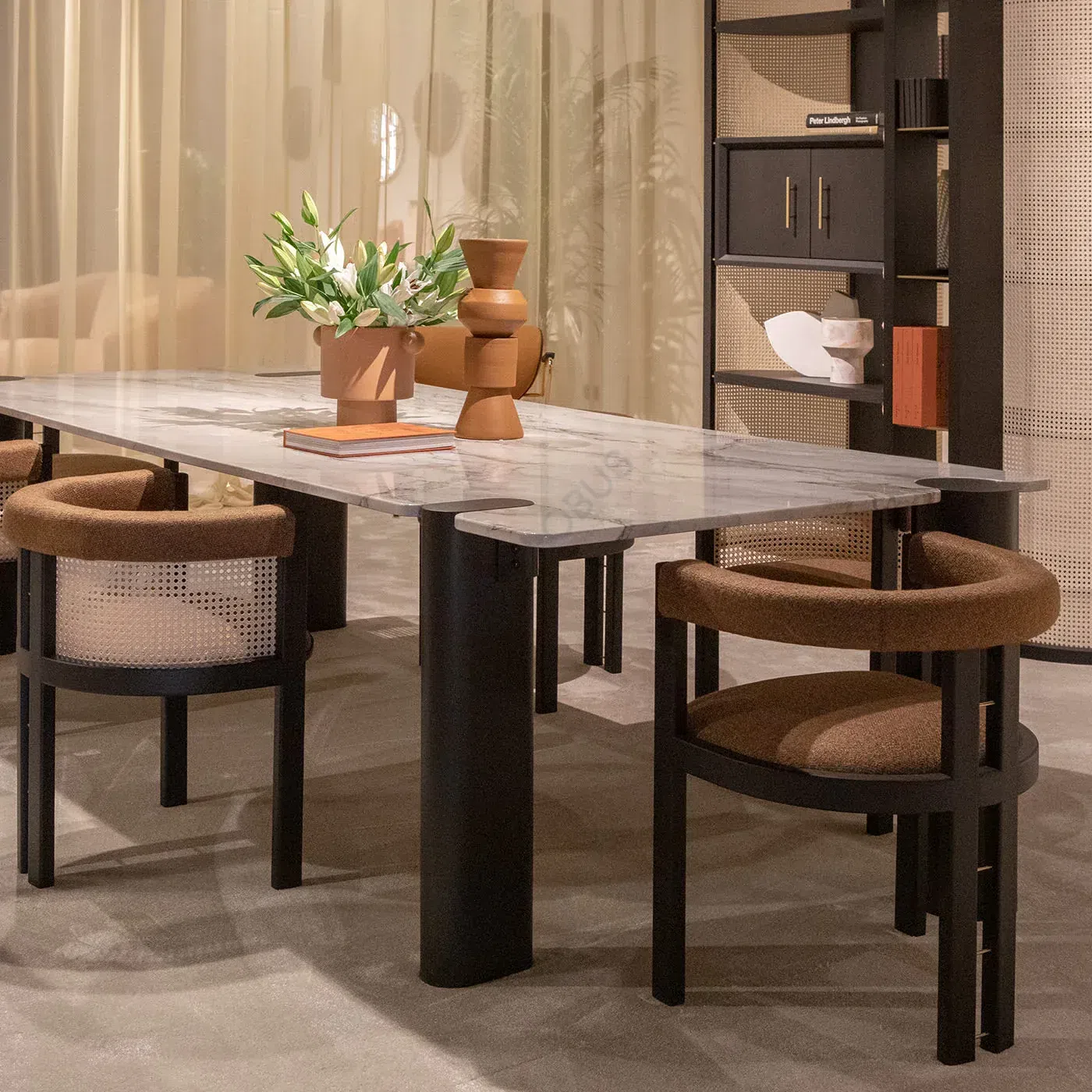 Dining chair BLACK TIE Kumiko