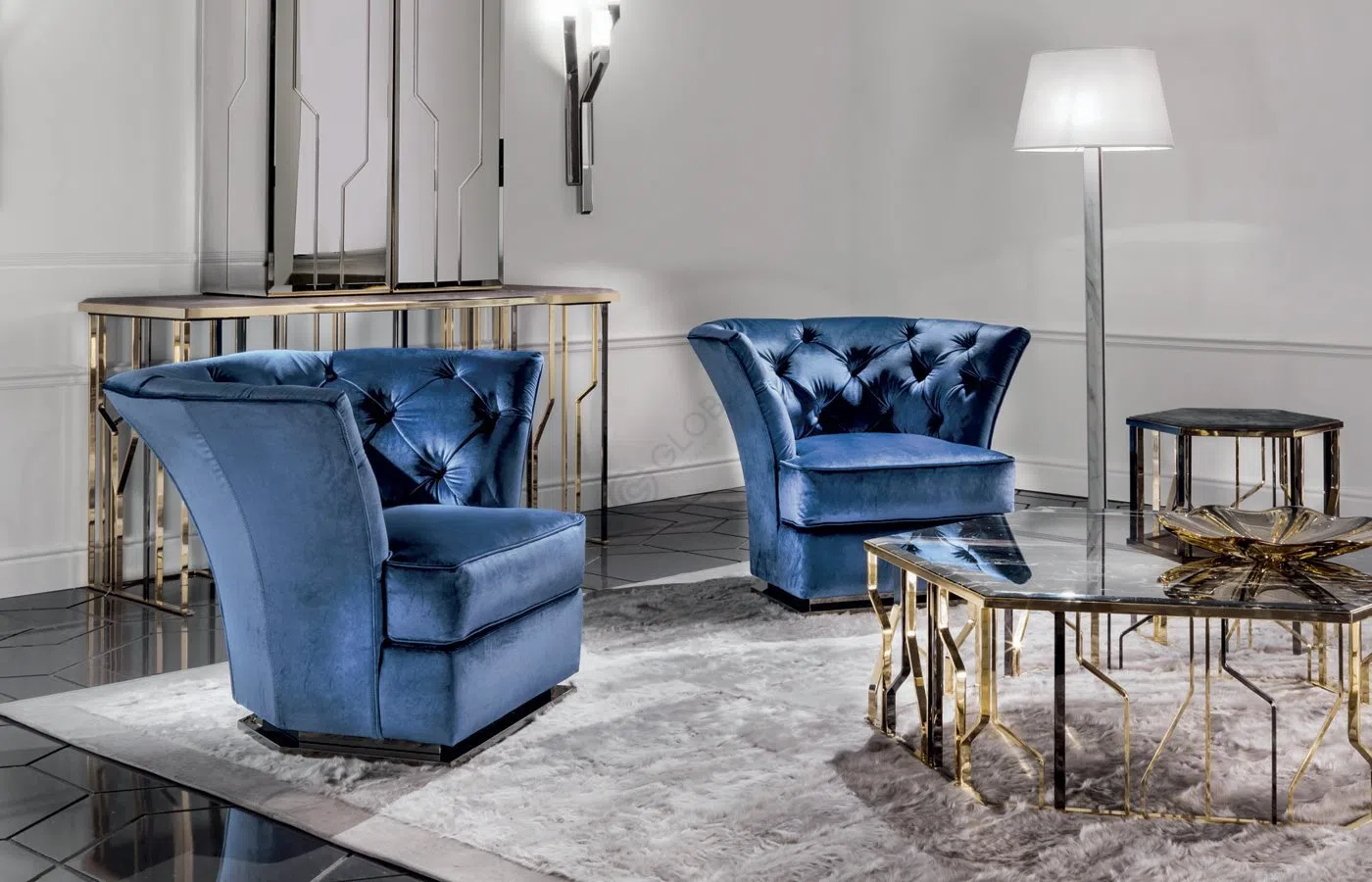 Armchair LONGHI Saki