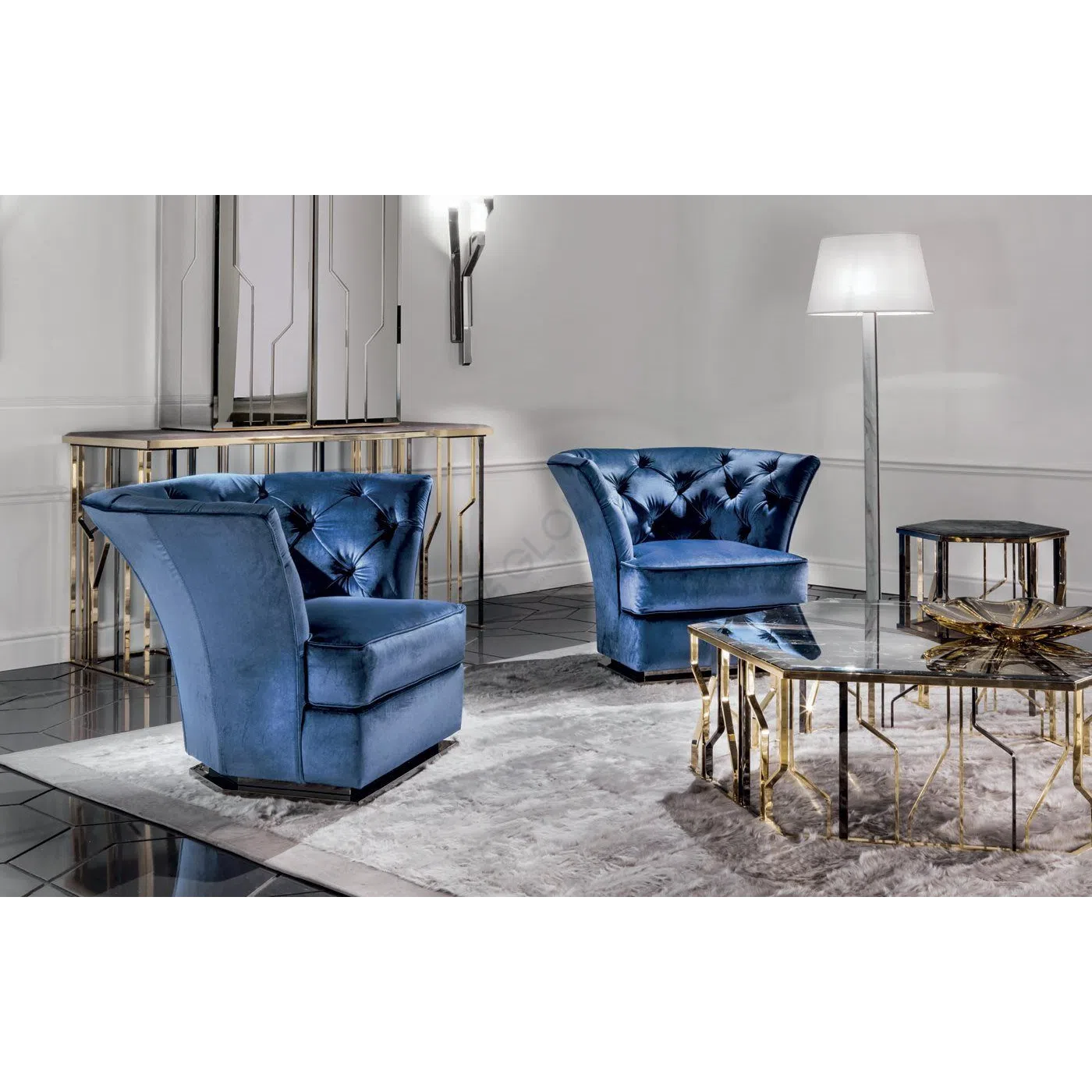 Armchair LONGHI	 Saki