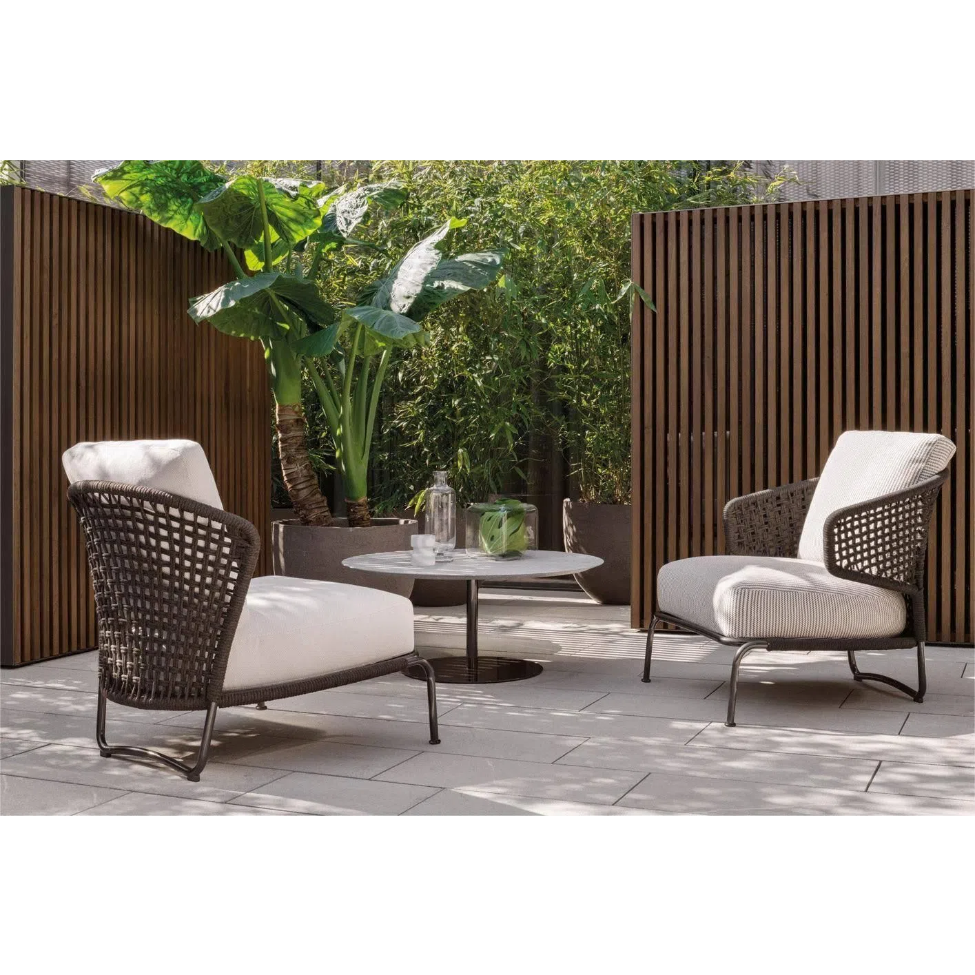 Outdoor armchair MINOTTI Aston