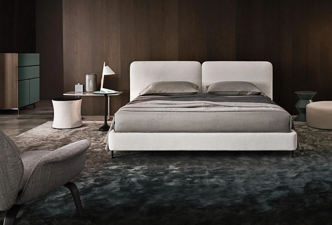 Bed MINOTTI Tatlin-Cover