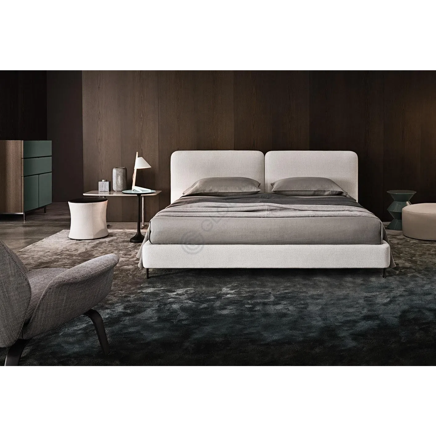 Bed MINOTTI Tatlin-Cover