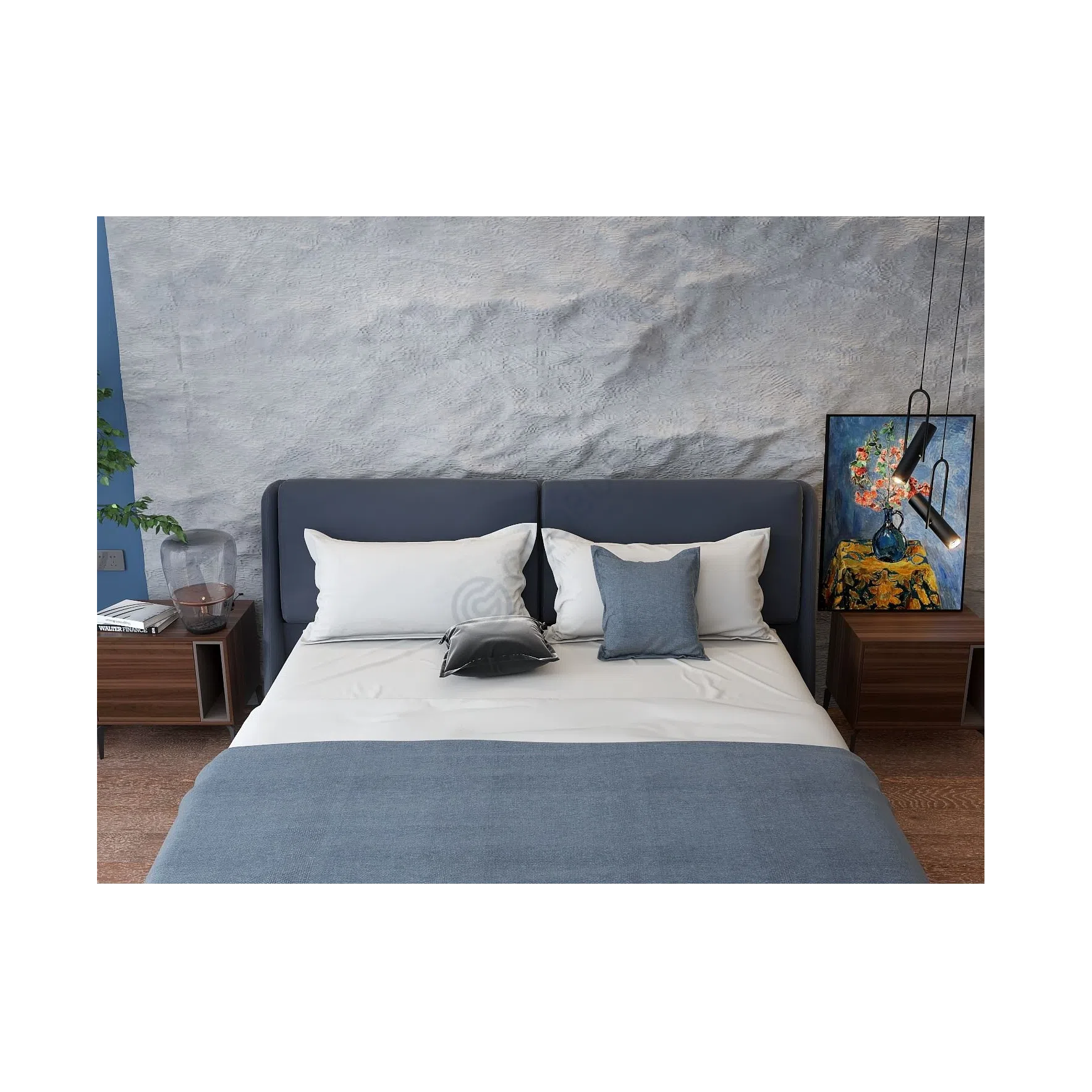 Bed NATUZZI ITALIA Fenice