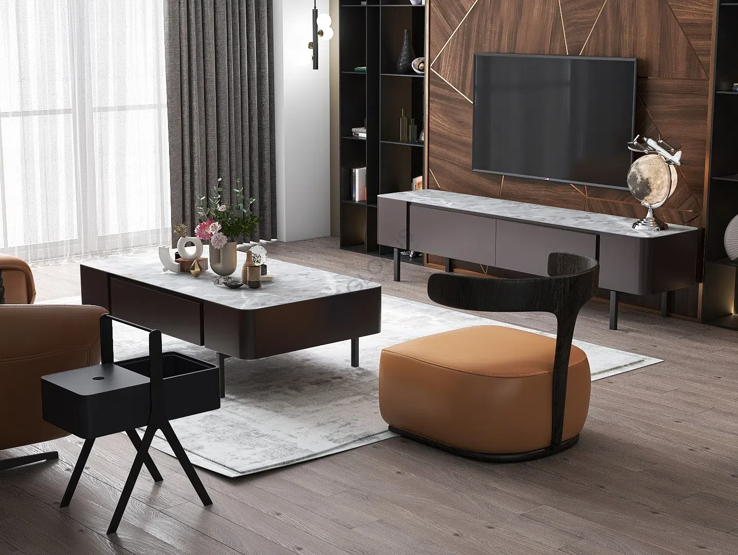 TV stand MINOTTI Lou