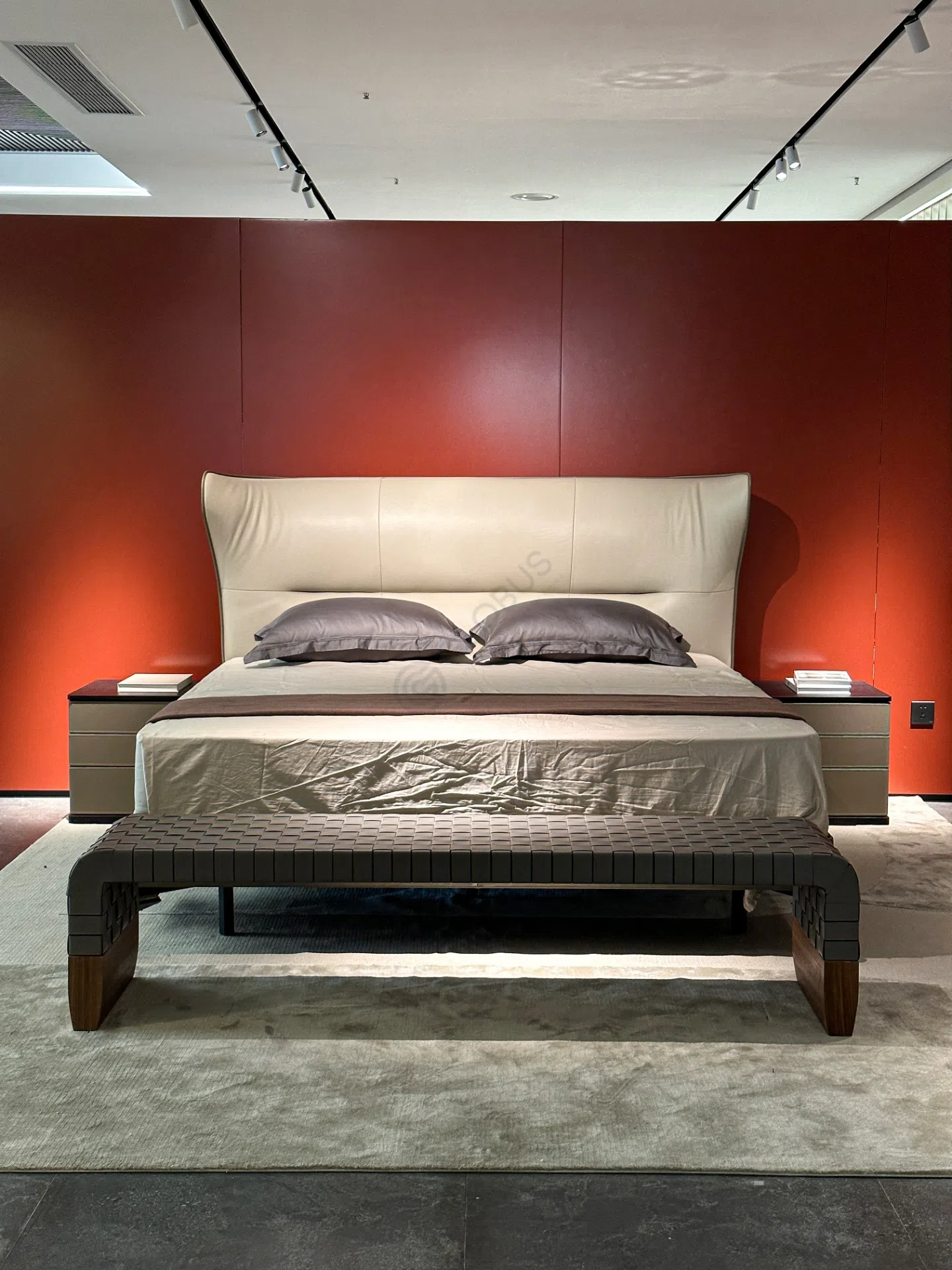 Bed POLTRONA FRAU Mamy Blue