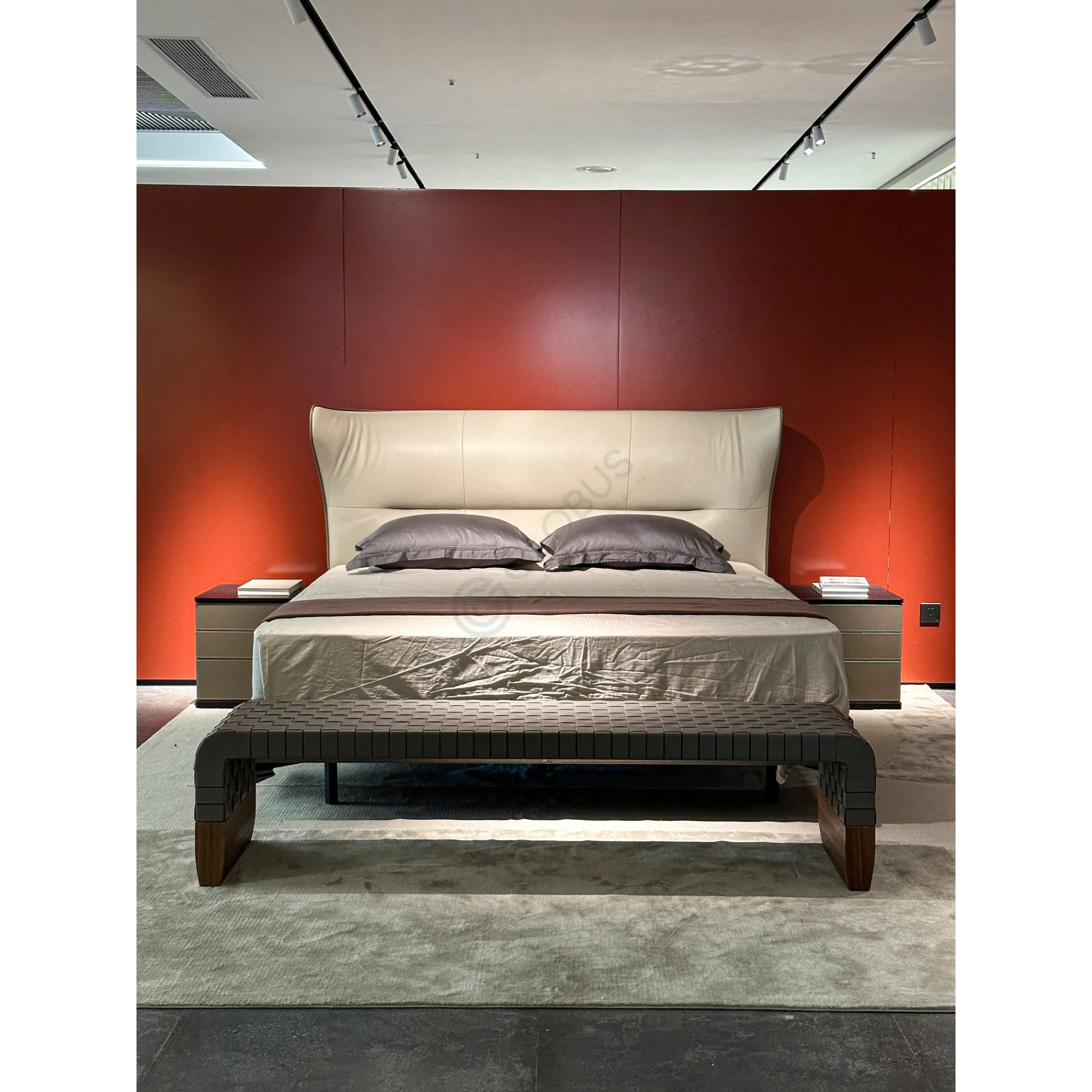 Bed POLTRONA FRAU Mamy Blue