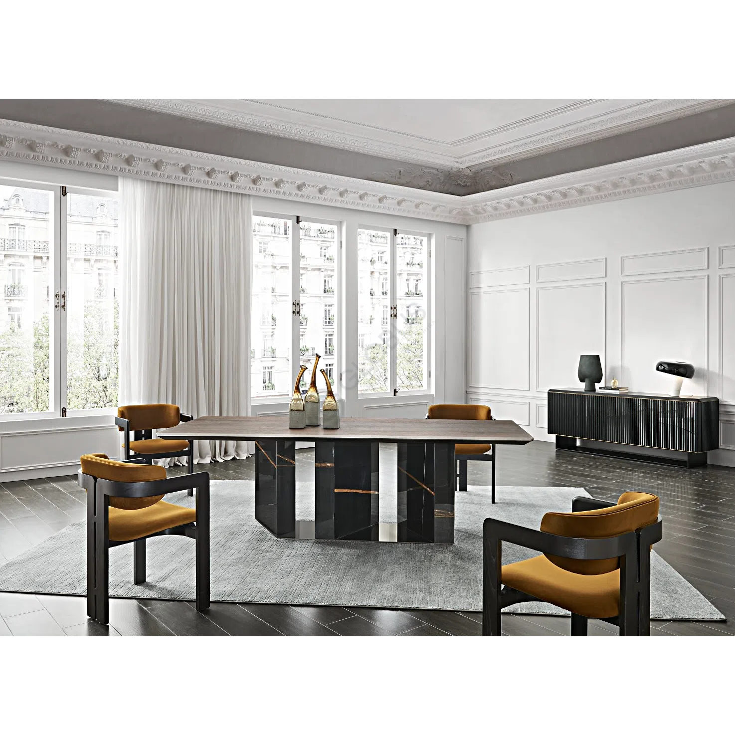 Обеденный стол GALLOTTI&RADICE Platinum