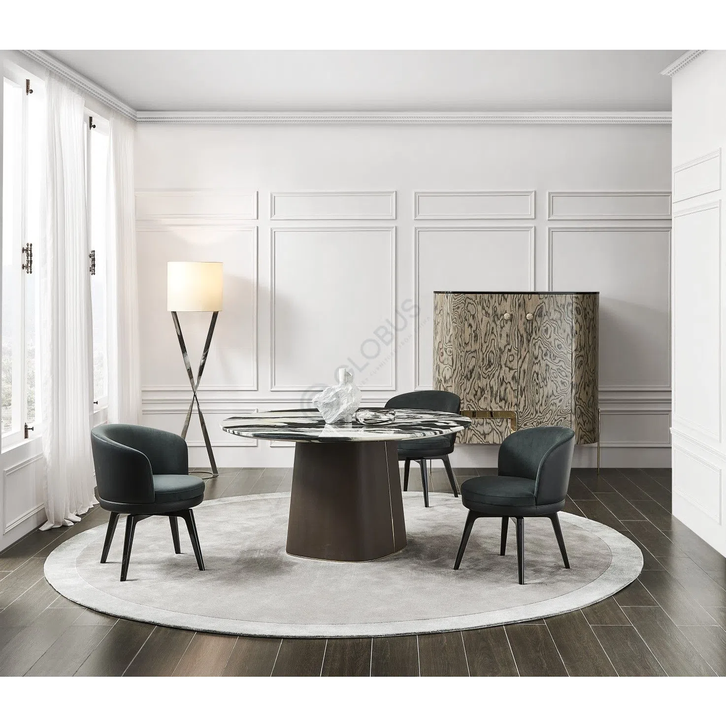 Dining chair FENDI Doyle