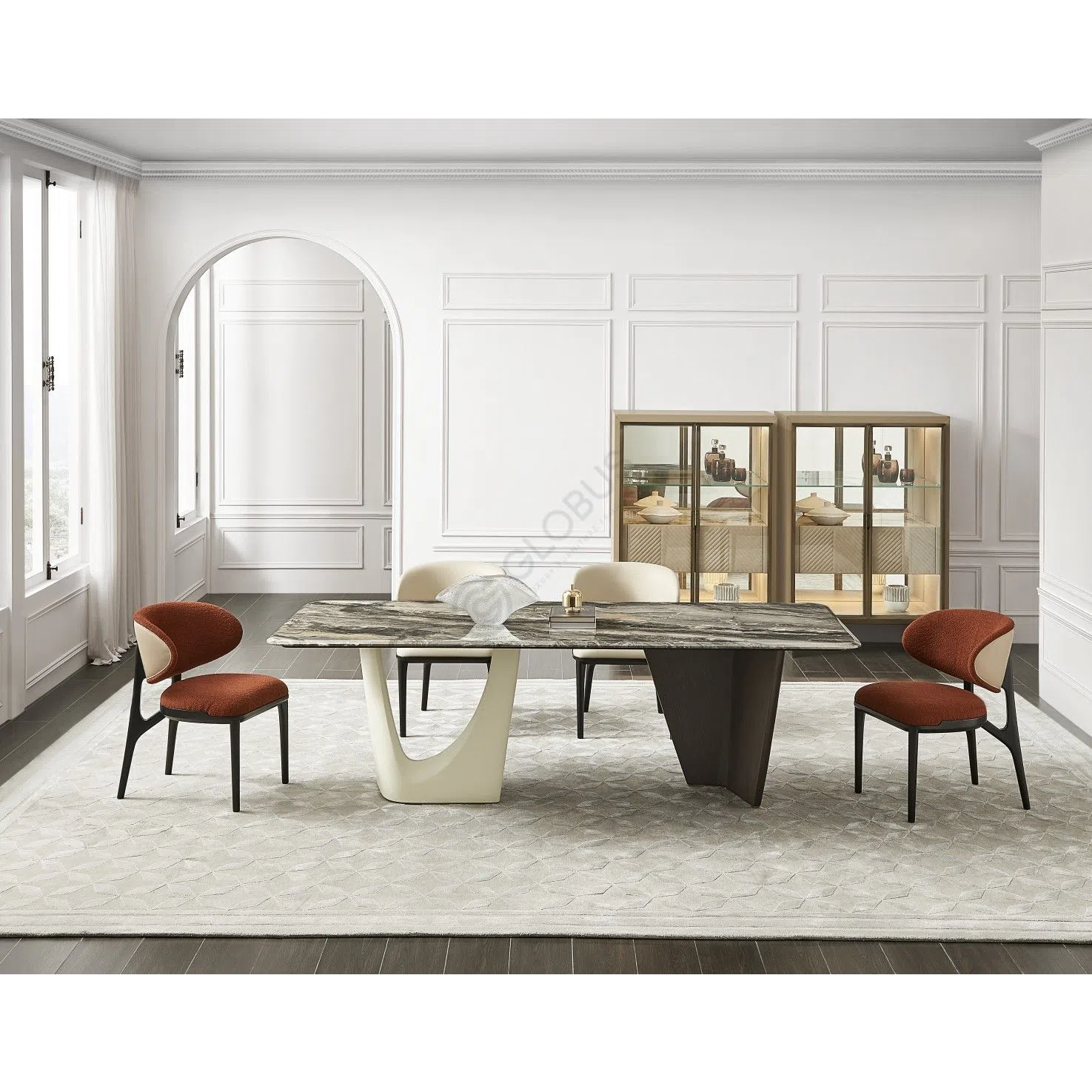 Dining chair TURRI Pinnacle