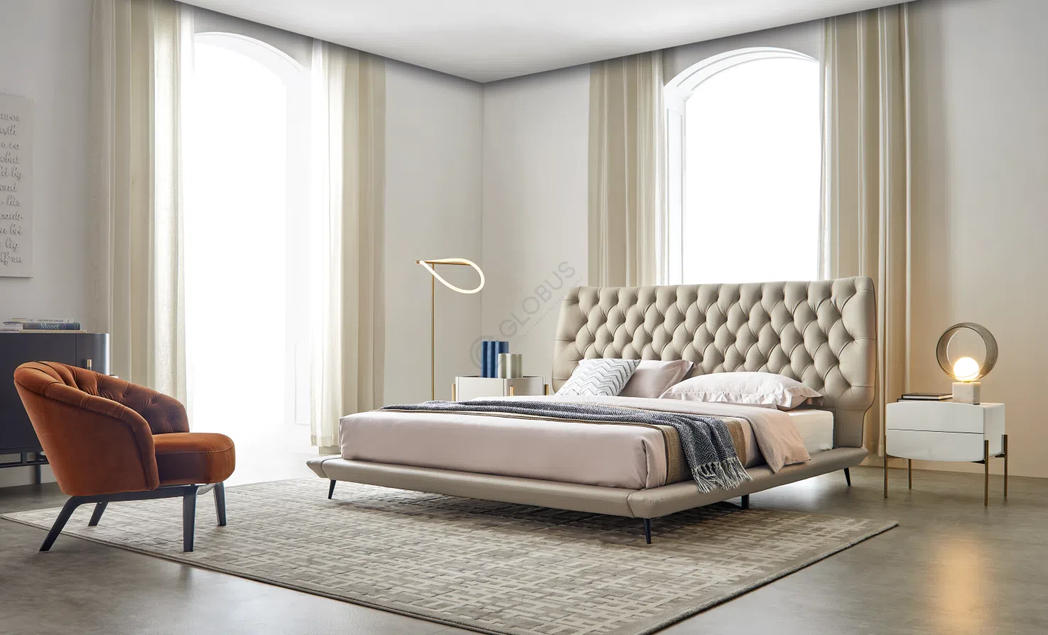 Bed NATUZZI ITALIA Dolcevita