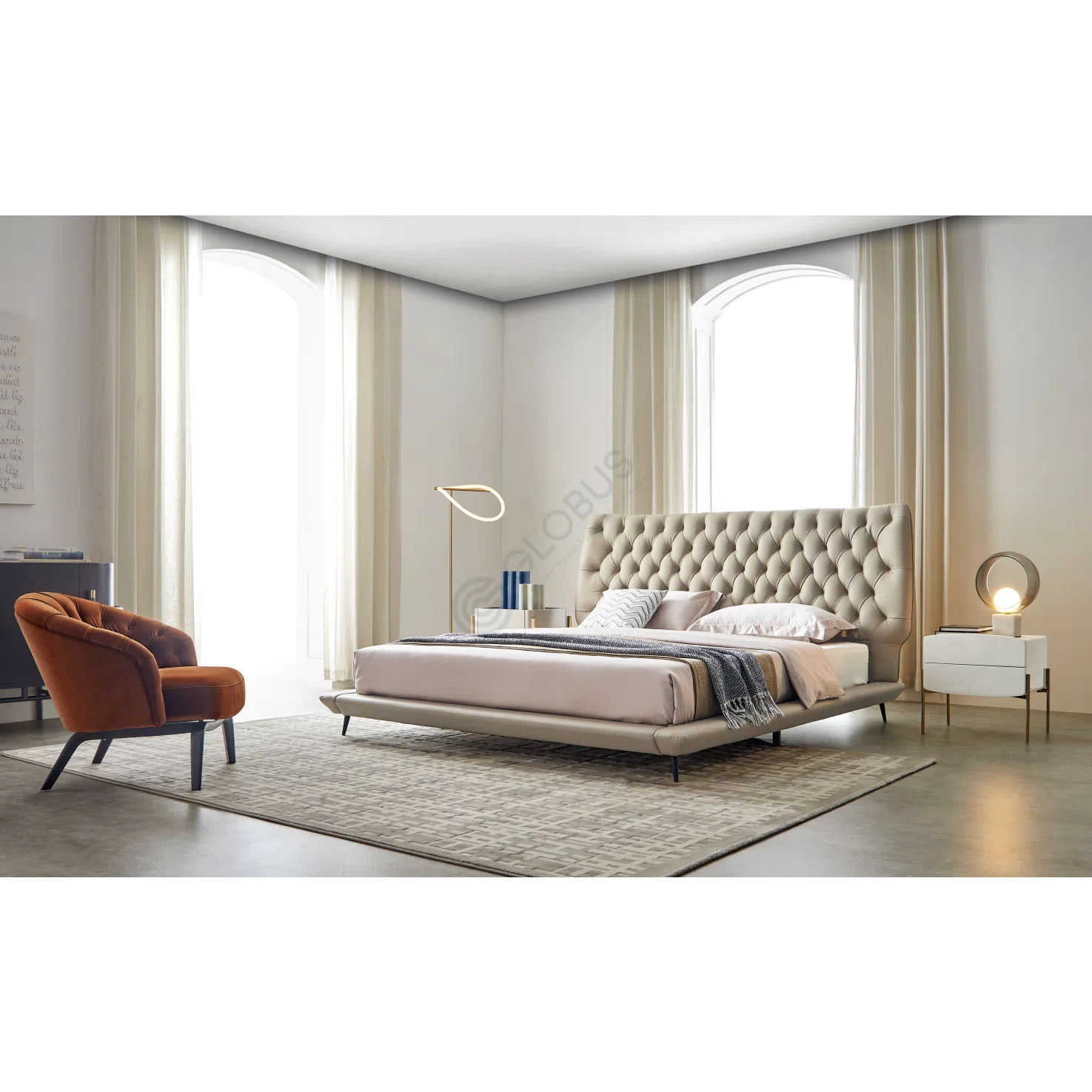 Bed NATUZZI ITALIA Dolcevita