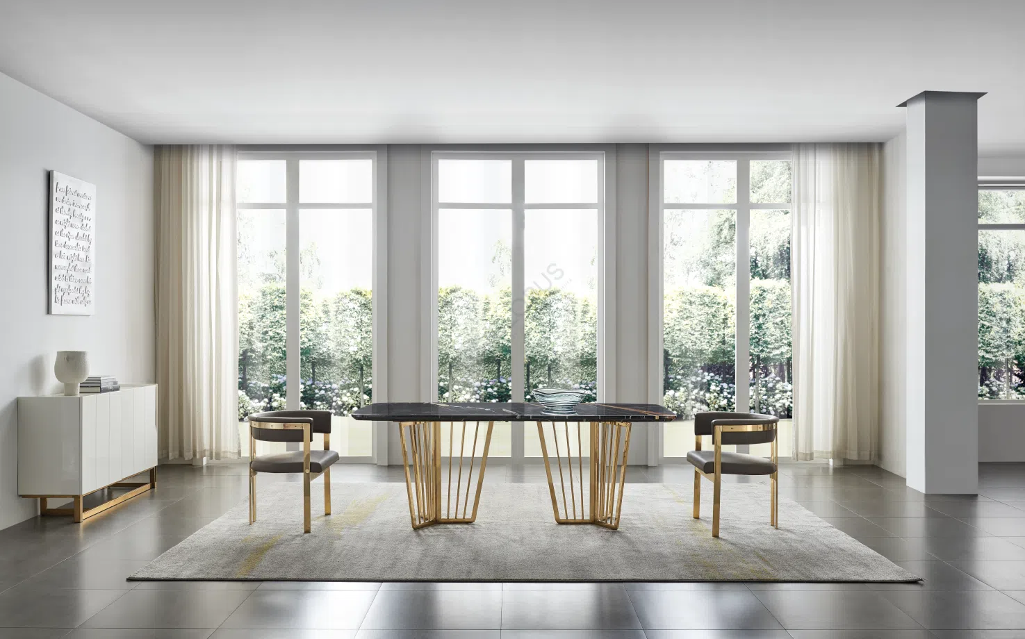 Dining table VITTORIA FRIGERIO Alfieri