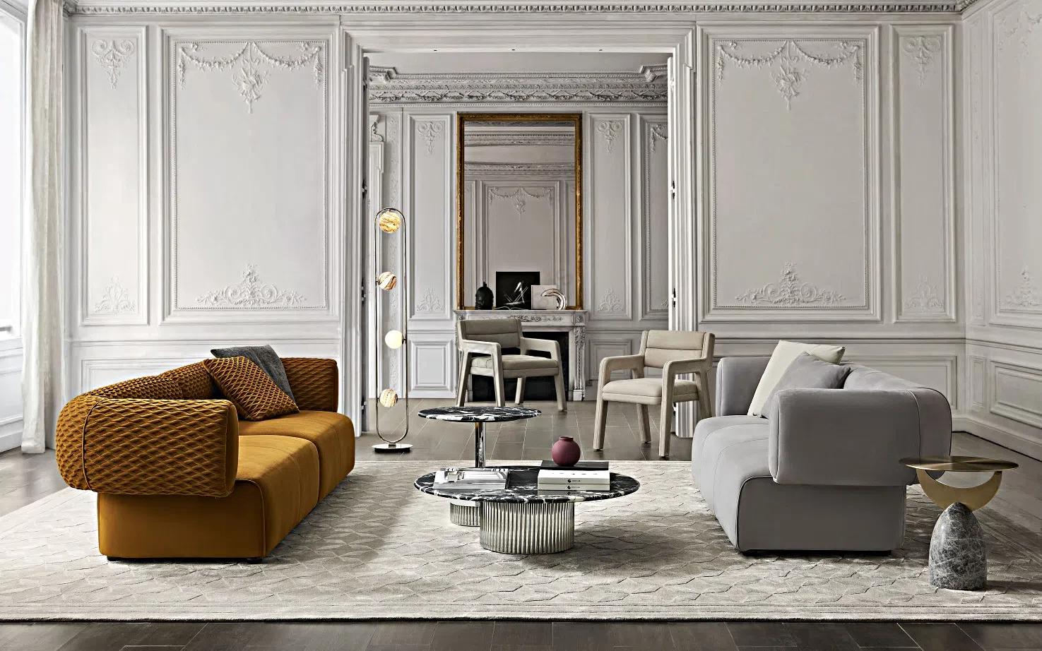 Side table KOOKU Half Moon