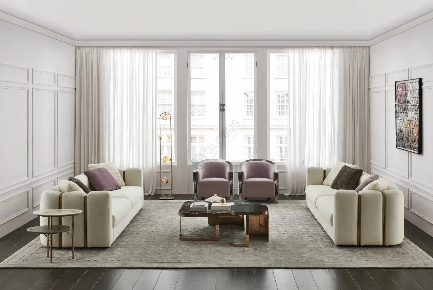 Side table FENDI Bent