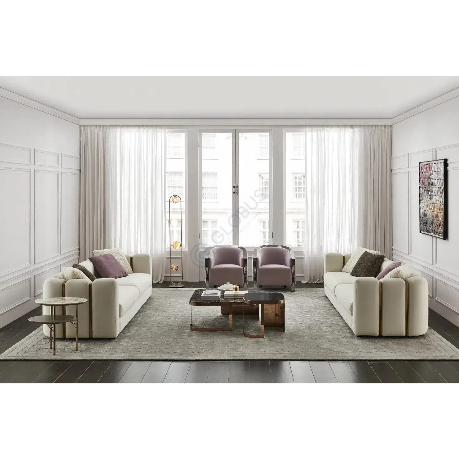 Side table FENDI Bent