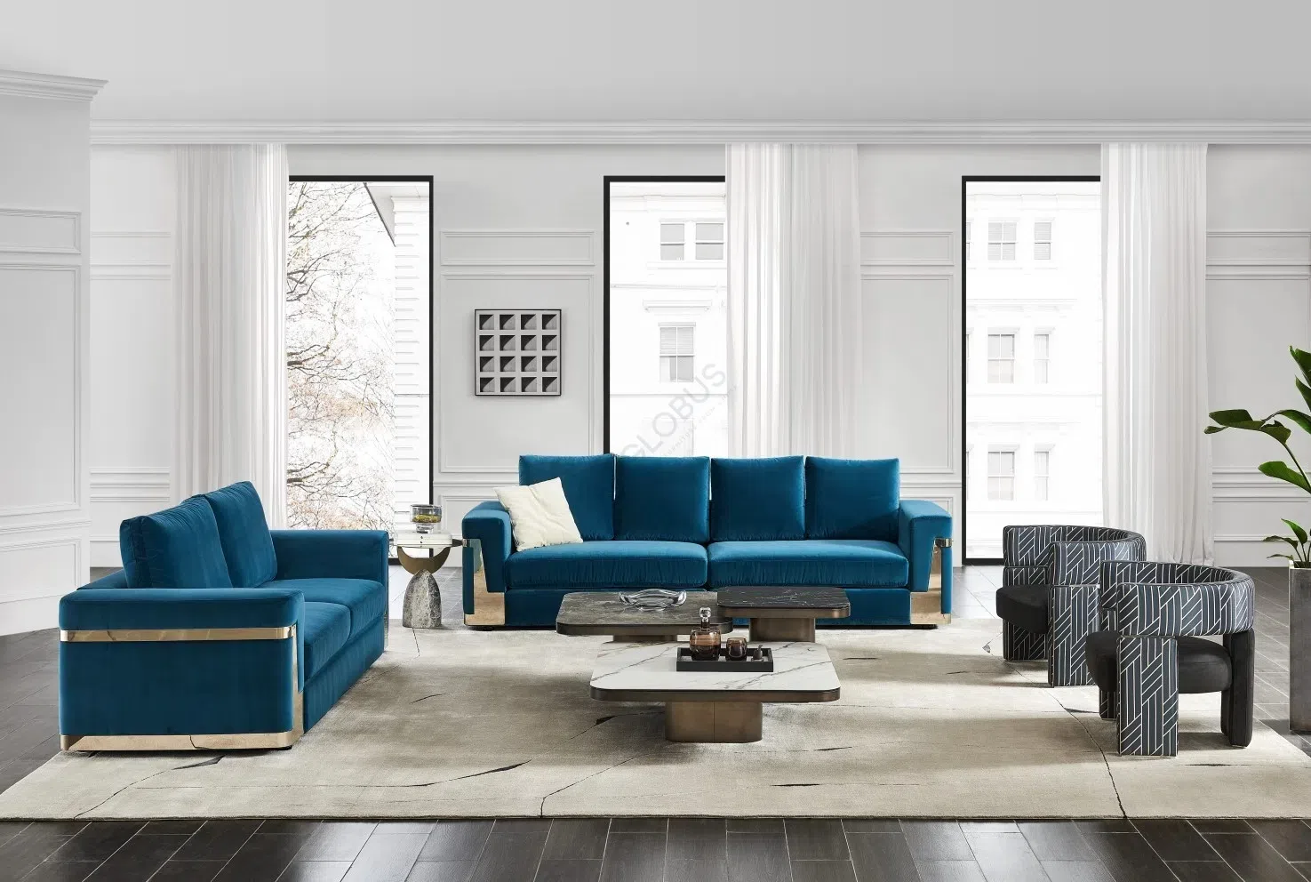 Coffee table CLASSICON Bow