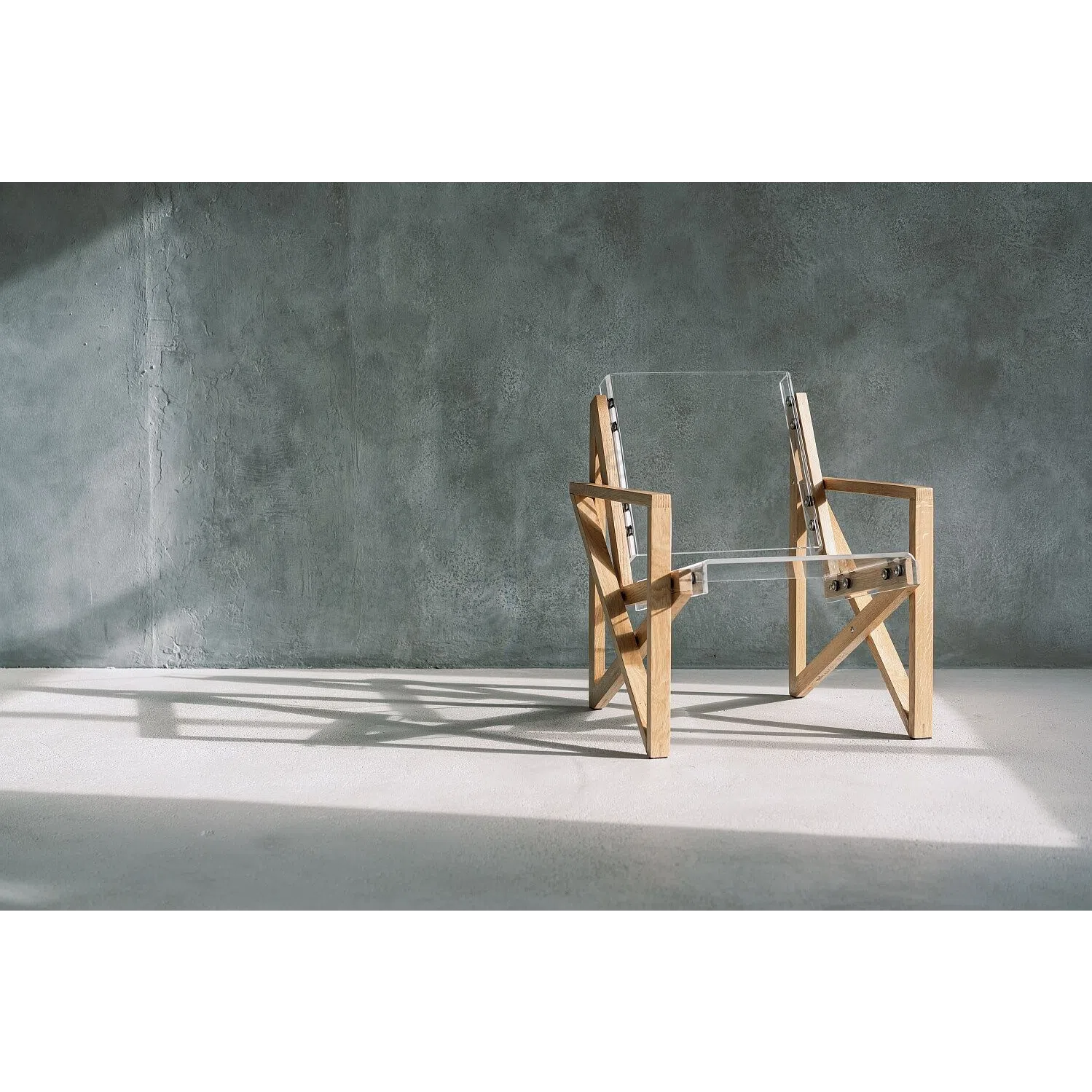 Armchair ADORJAN PORTIK Transparent