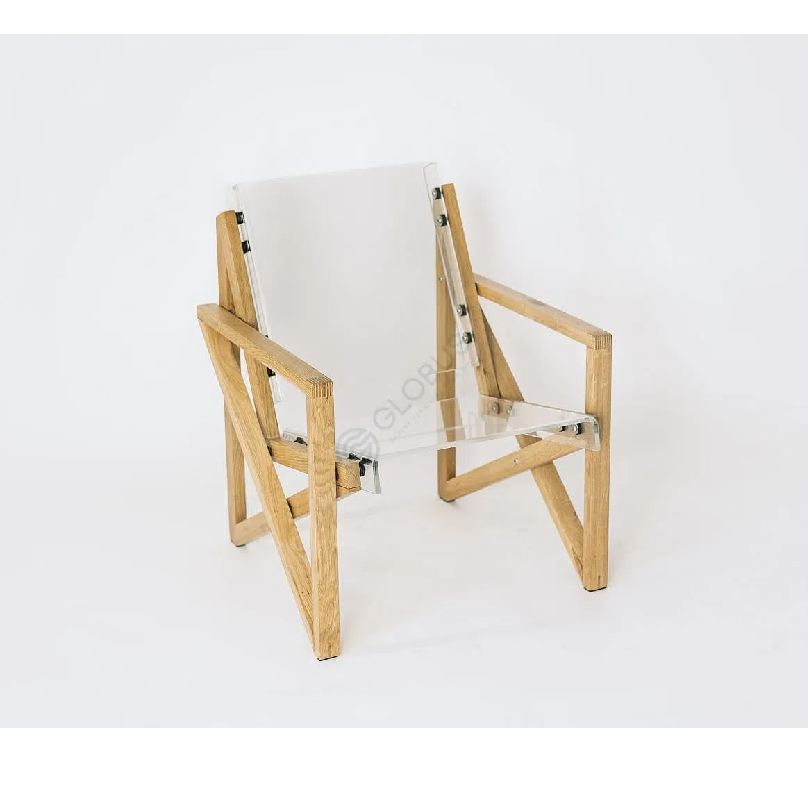 Armchair ADORJAN PORTIK Transparent