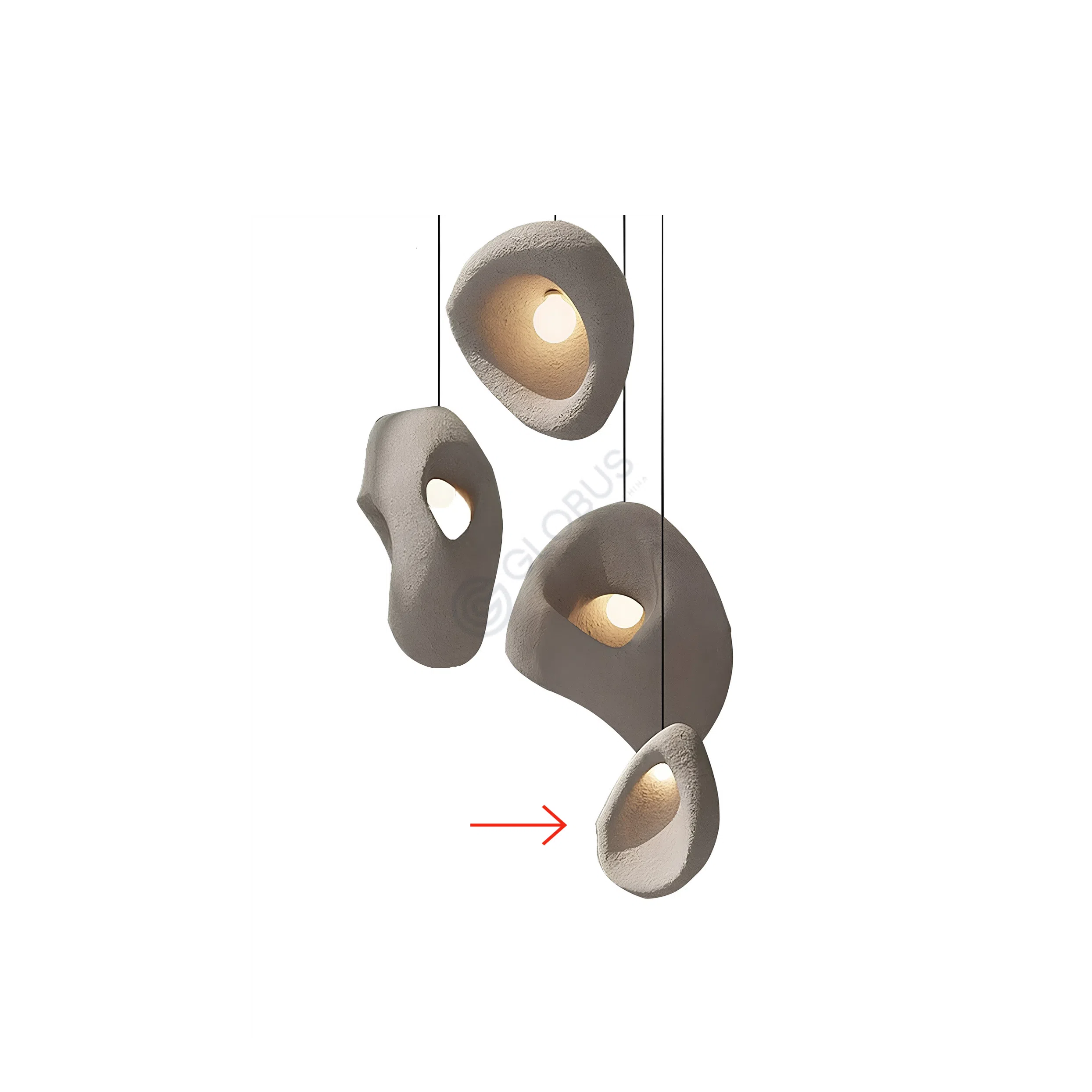 Pendant light Amoreti