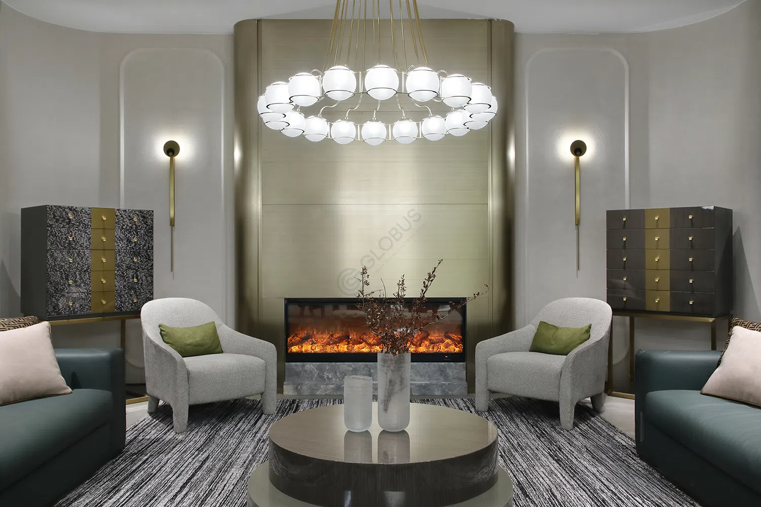 Armchair FENDI Audrey