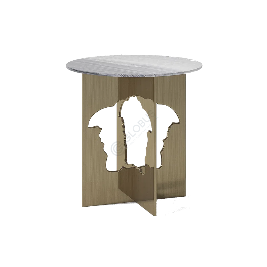 Side table VERSACE Medusa Carezza