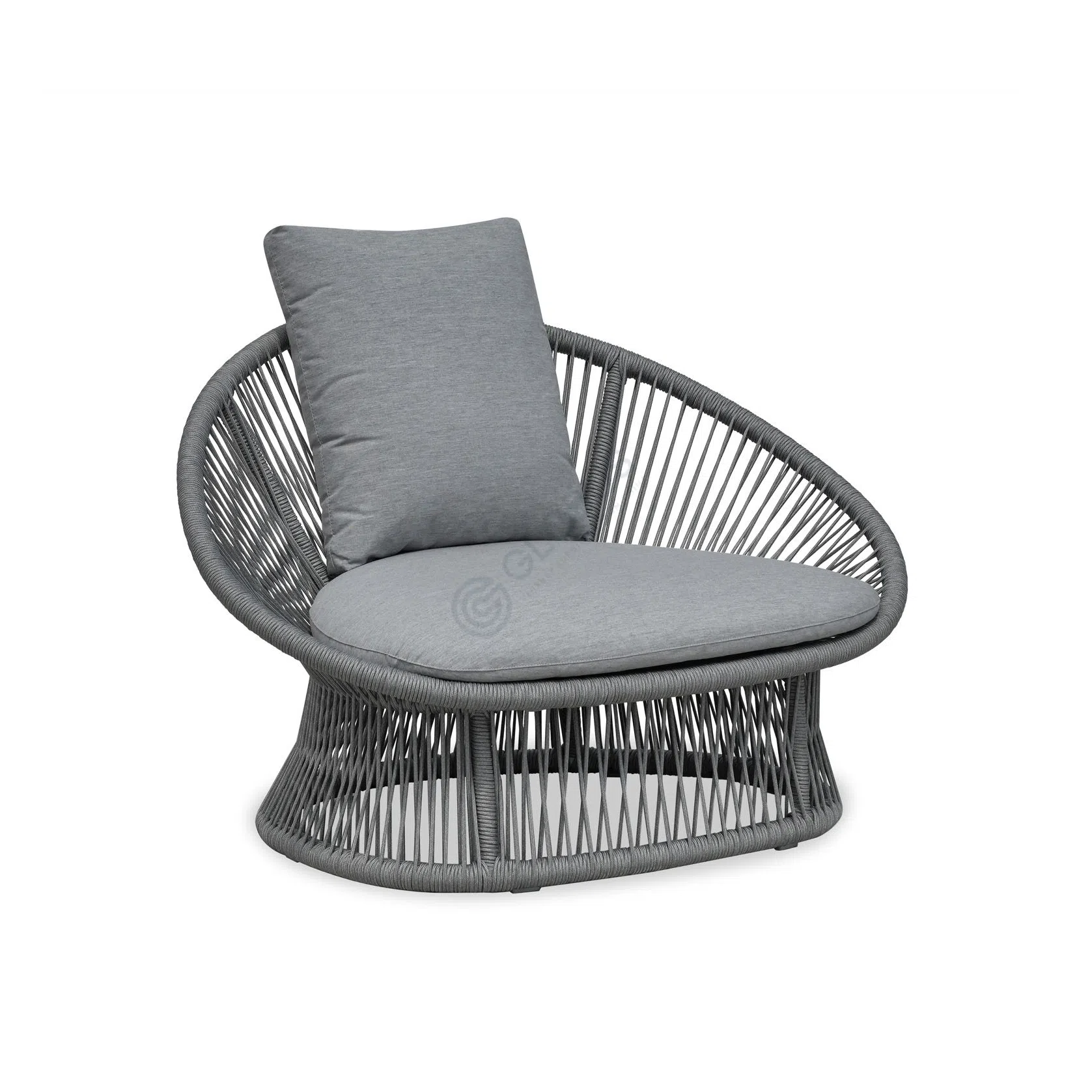 Outdoor armchair Kourteny