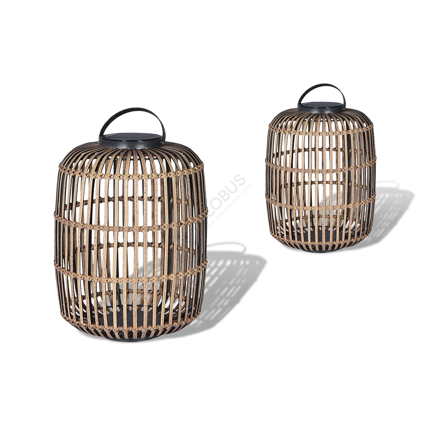 Solar-powered outdoor lamp JARDINICO Arcq