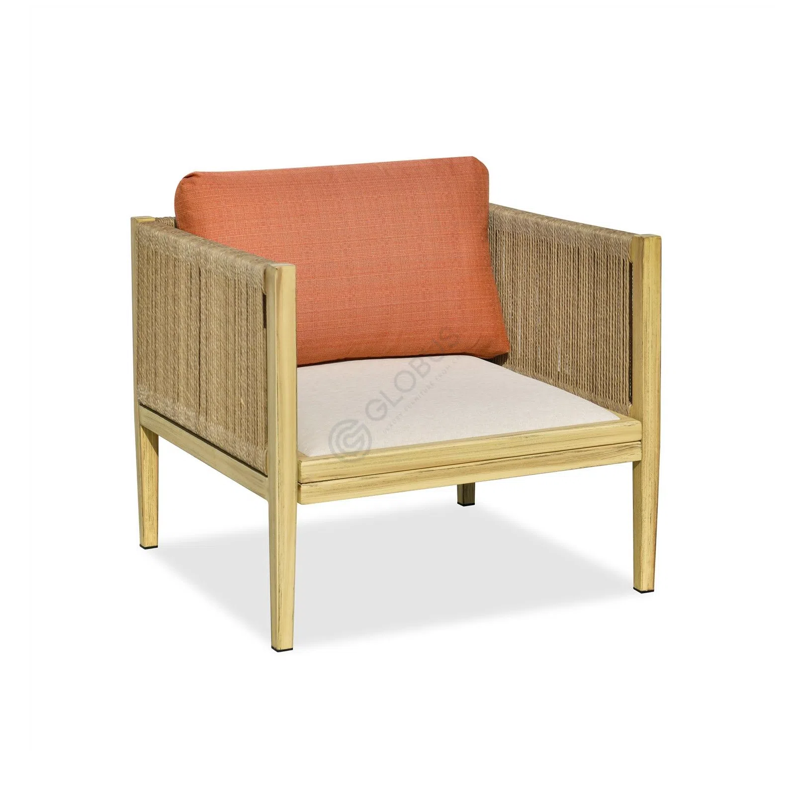Outdoor armchair Rufus