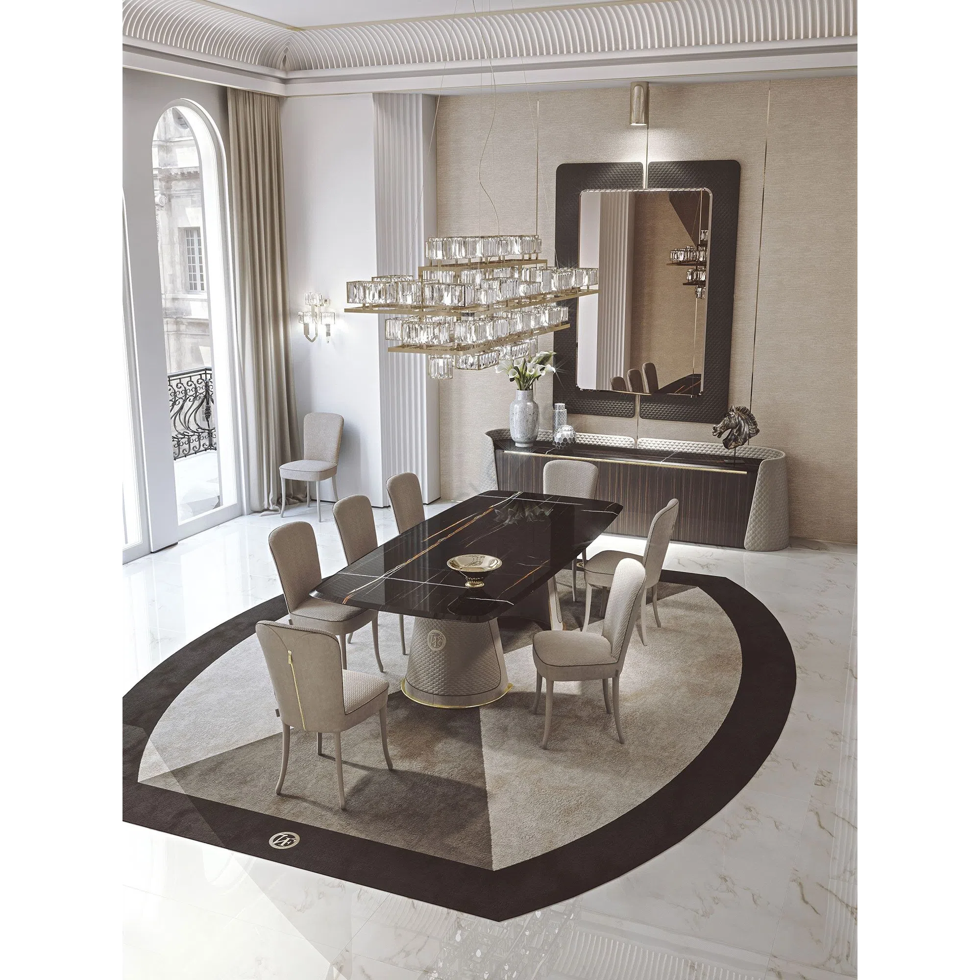 Dining table VITTORIA FRIGERIO Foscari