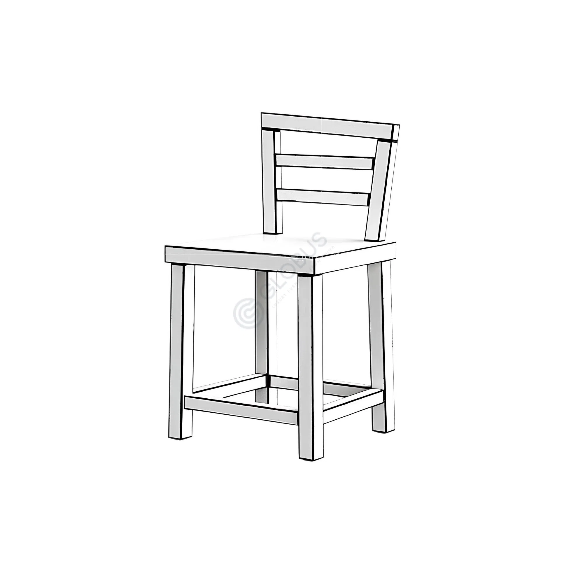 Bar chair Nivelle