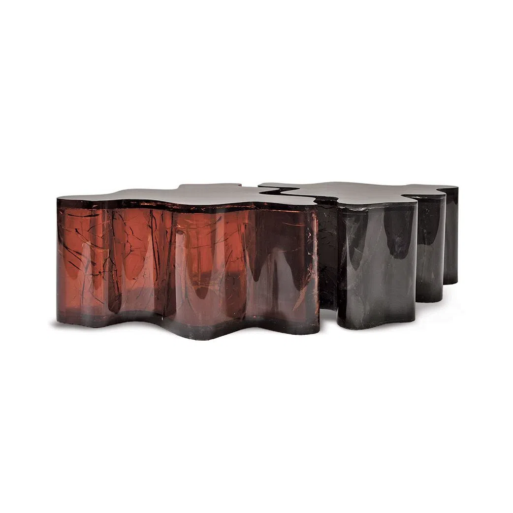 Coffee table SCALA LUXURY Ice Resin