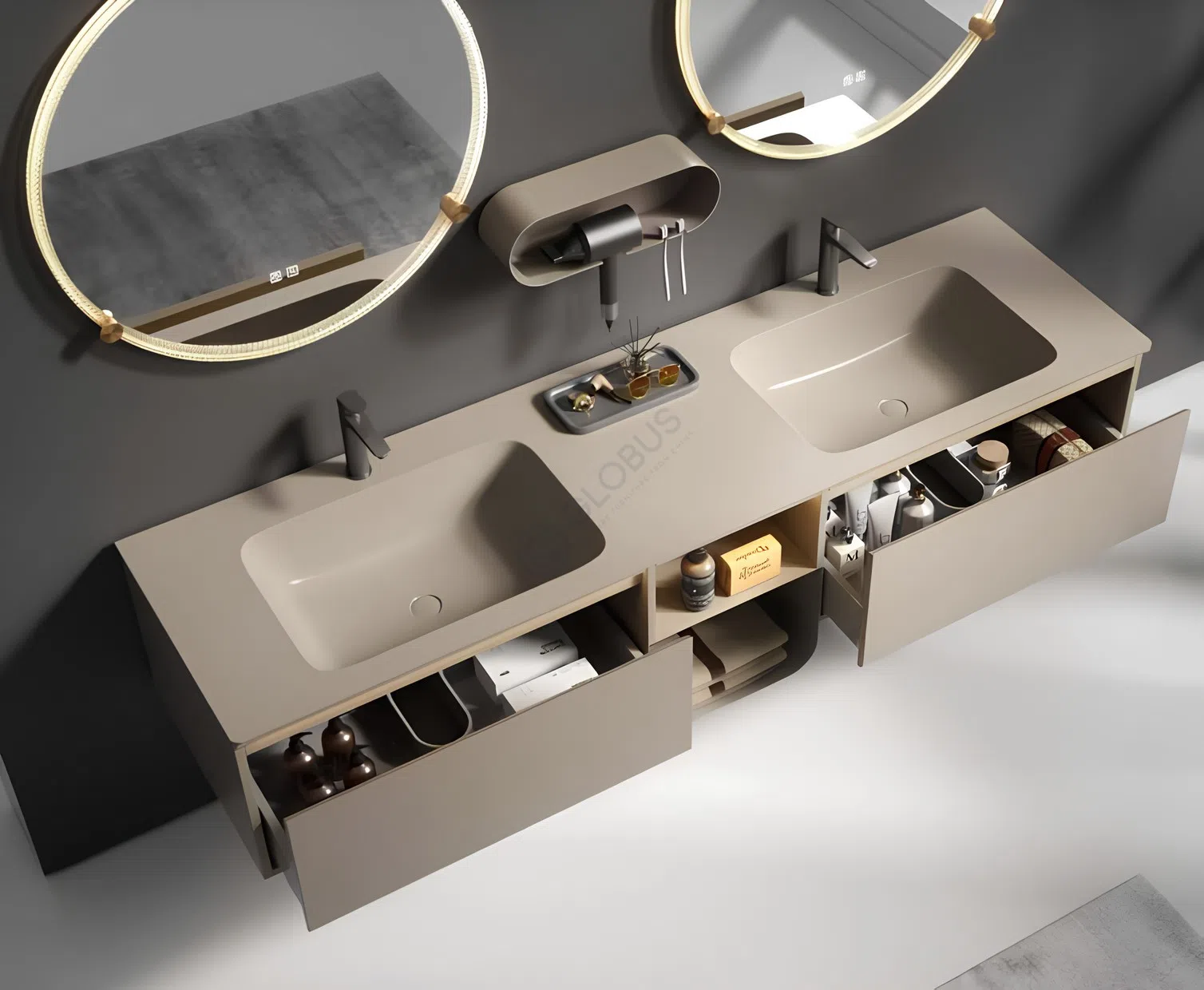 Bathroom cabinet Sibylle