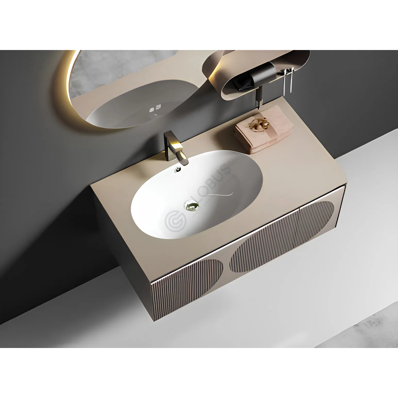 Bathroom cabinet Voluto