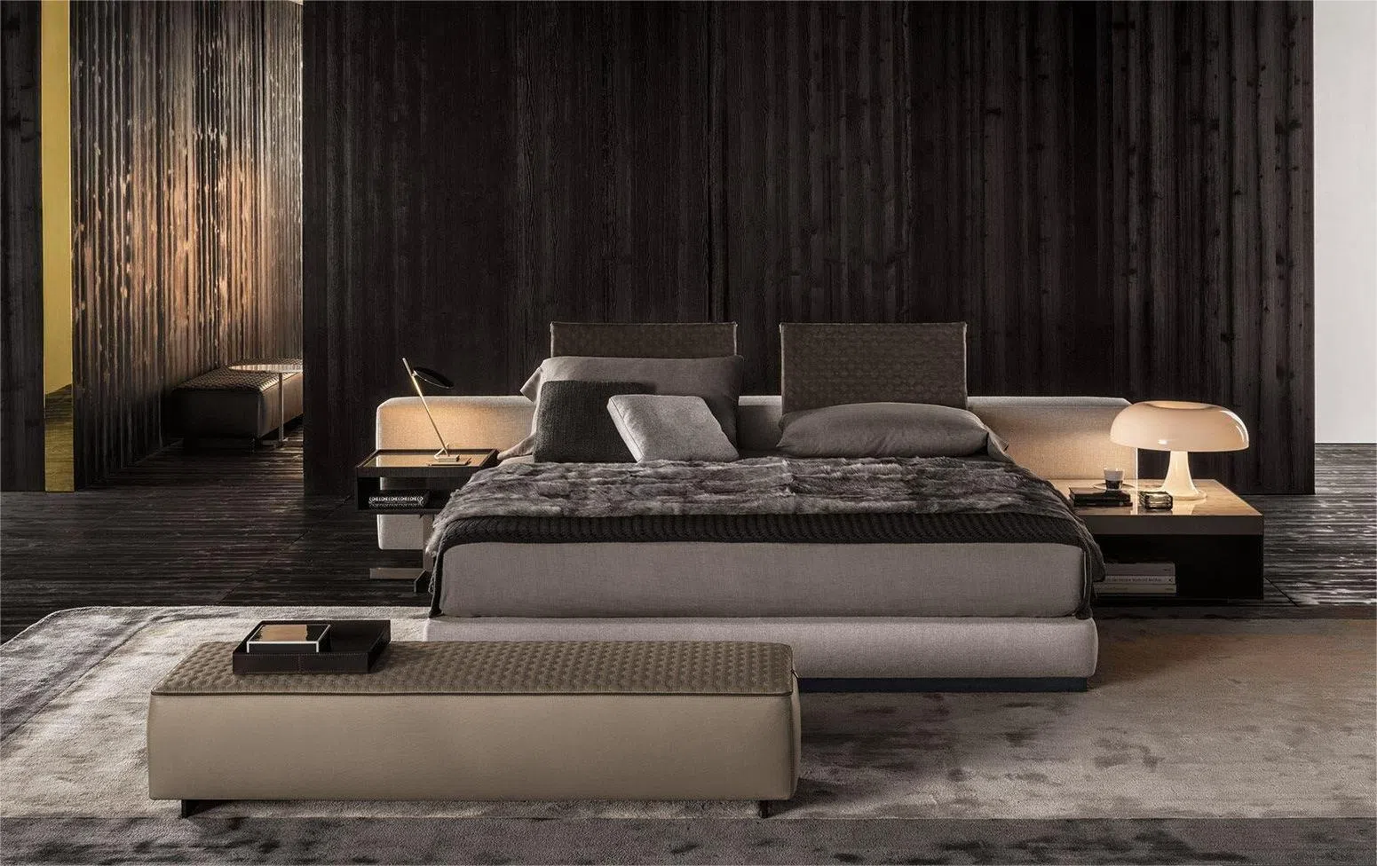 Bed MINOTTI Yang