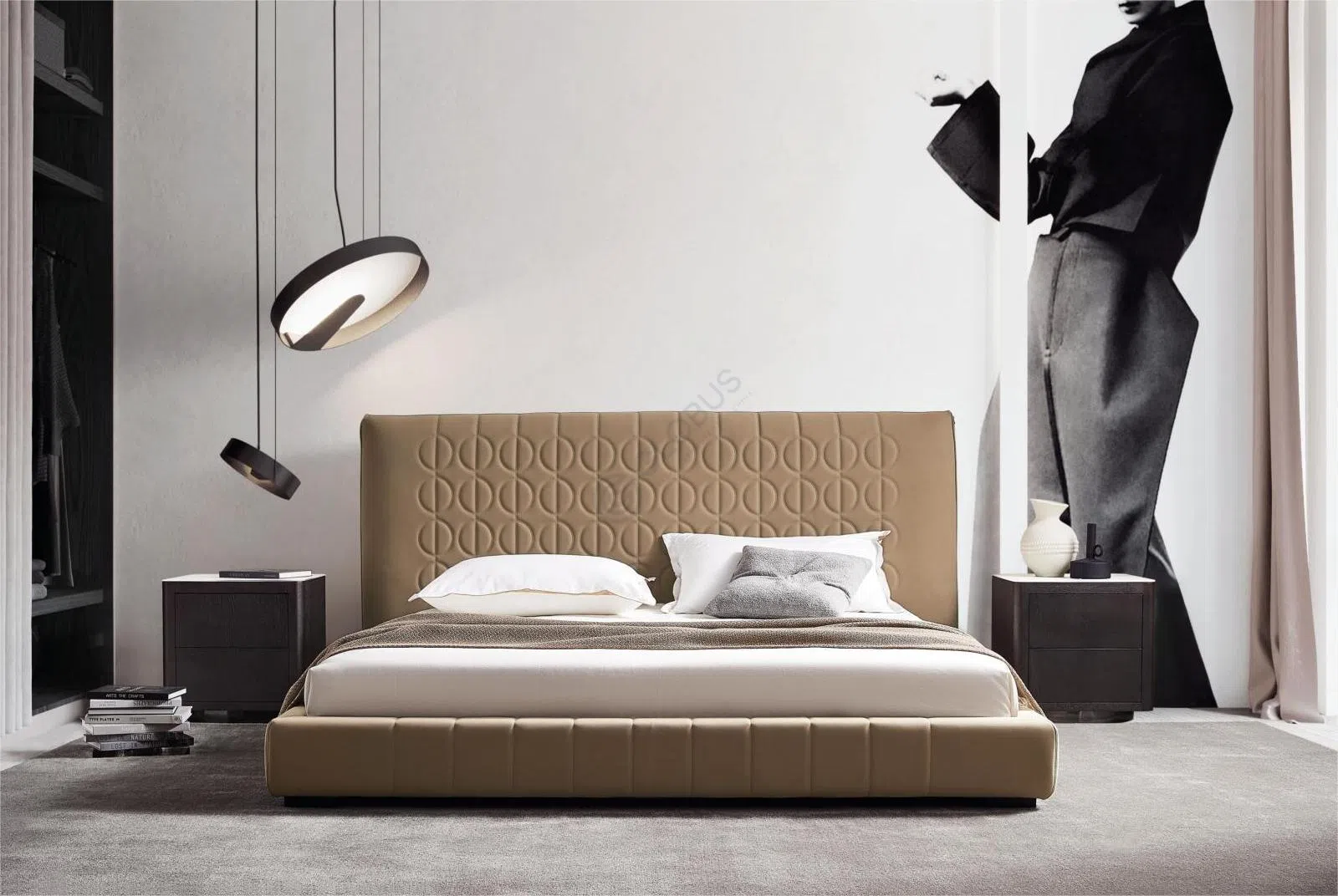Bed MINOTTI Curtis