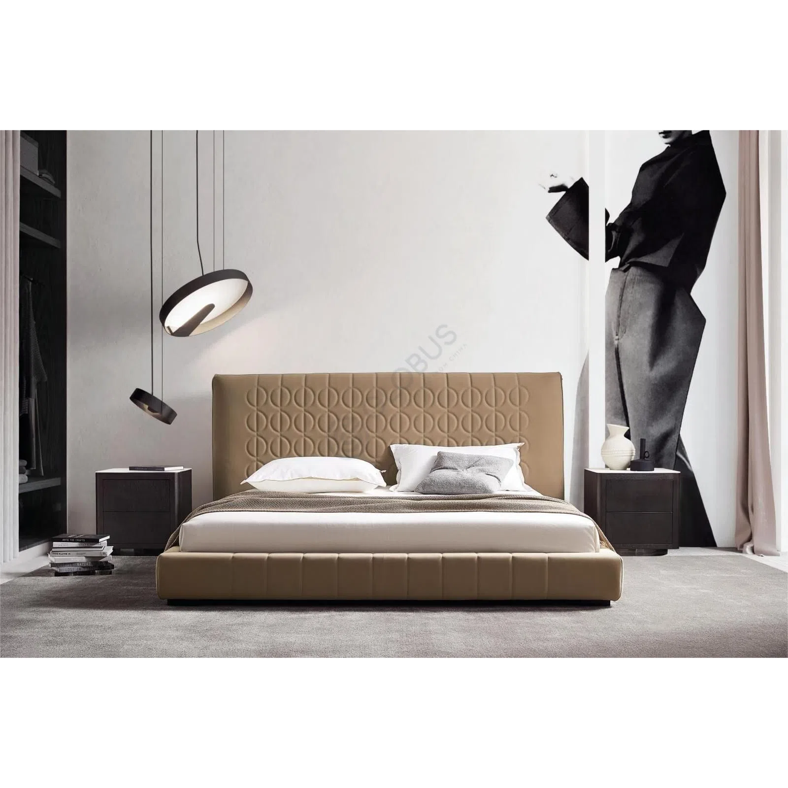 Bed MINOTTI Curtis