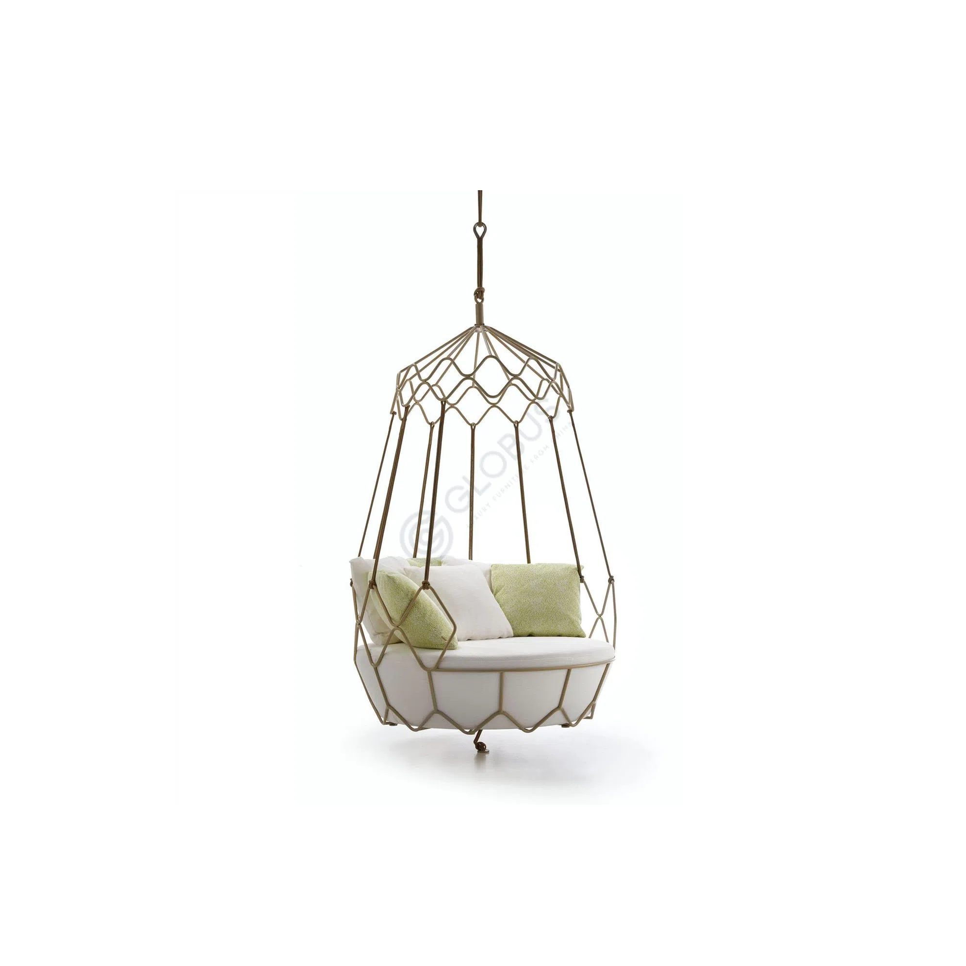 Outdoor swing armchair ROBERTI RATTAN Gravity