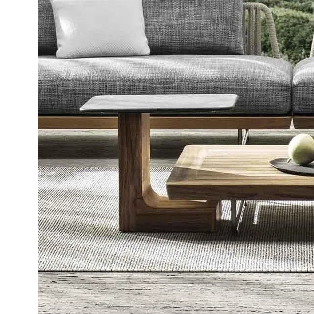 Outdoor corner table MINOTTI Sunray