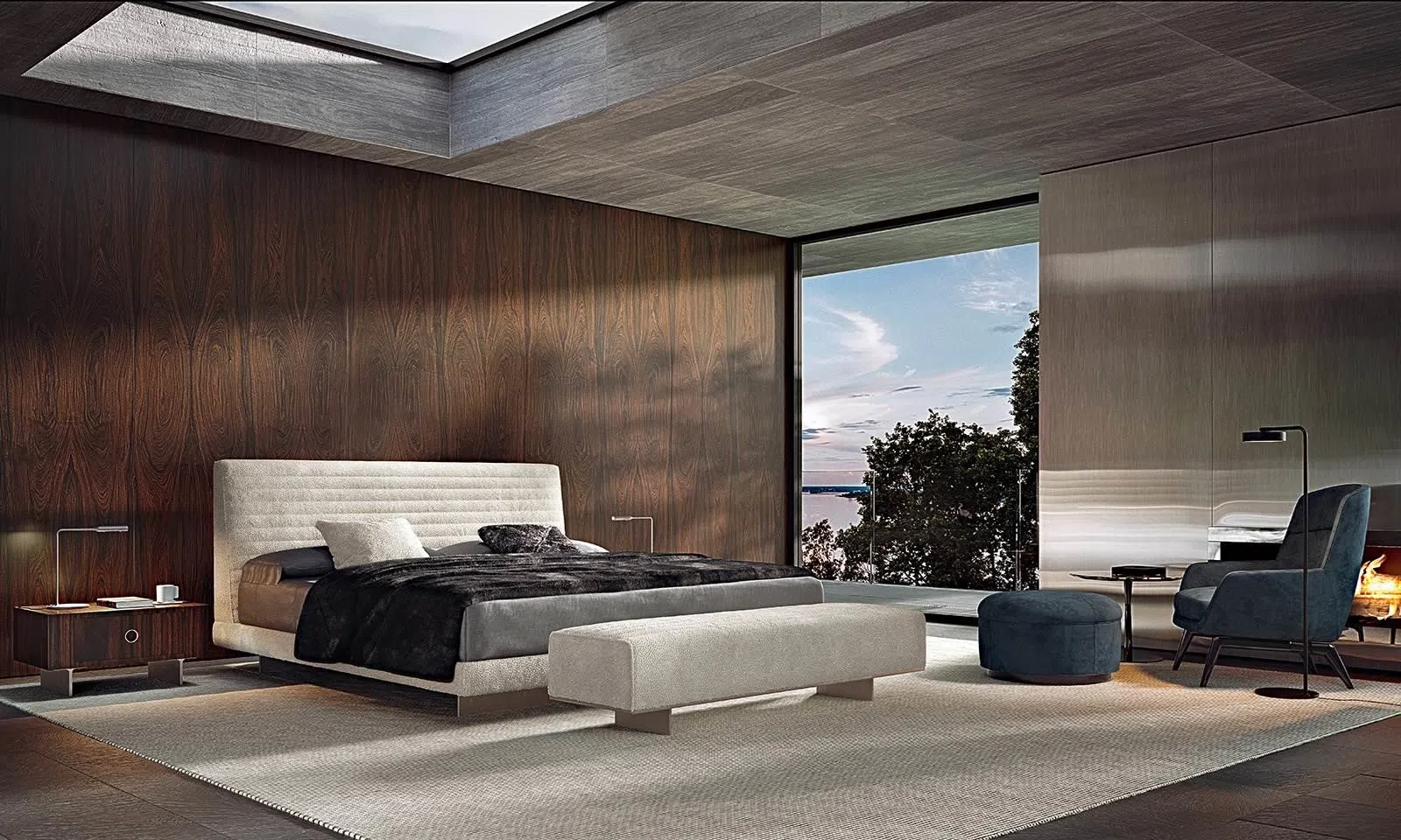 Bed MINOTTI Roger