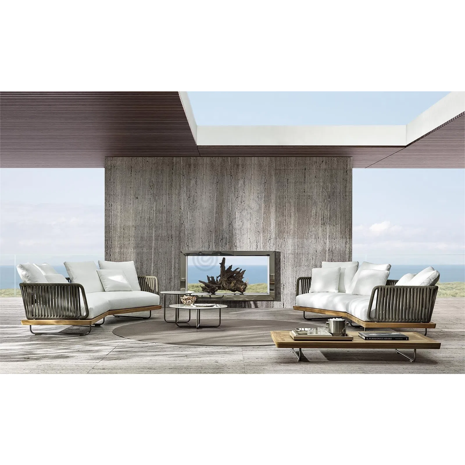 Outdoor sofa MINOTTI Sunray