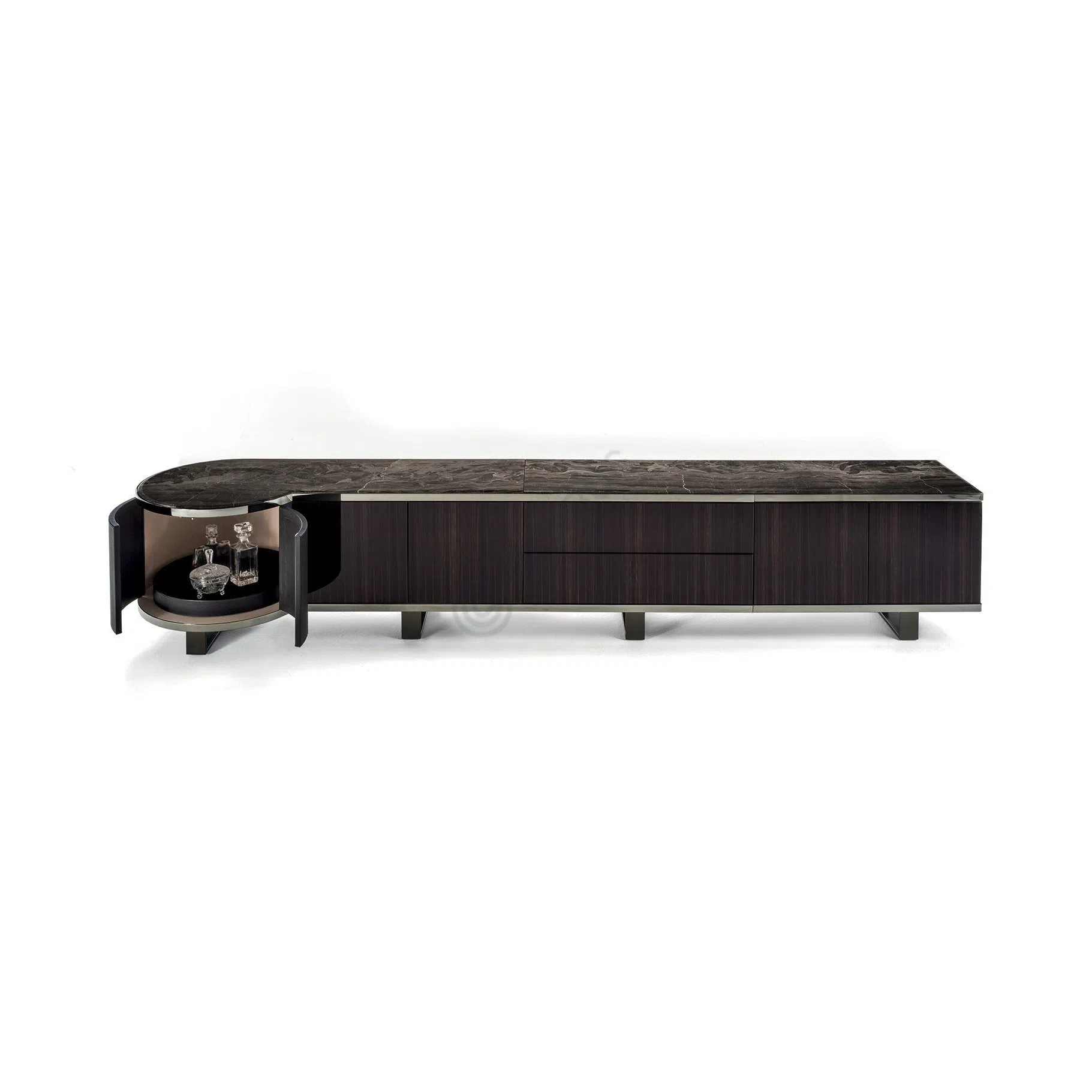 TV stand LONGHI Courbet