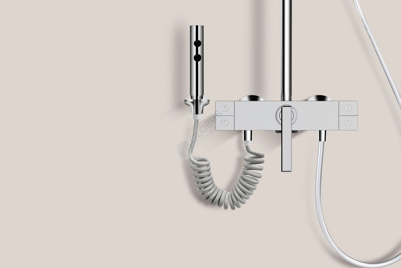 Shower mixer Solemnus